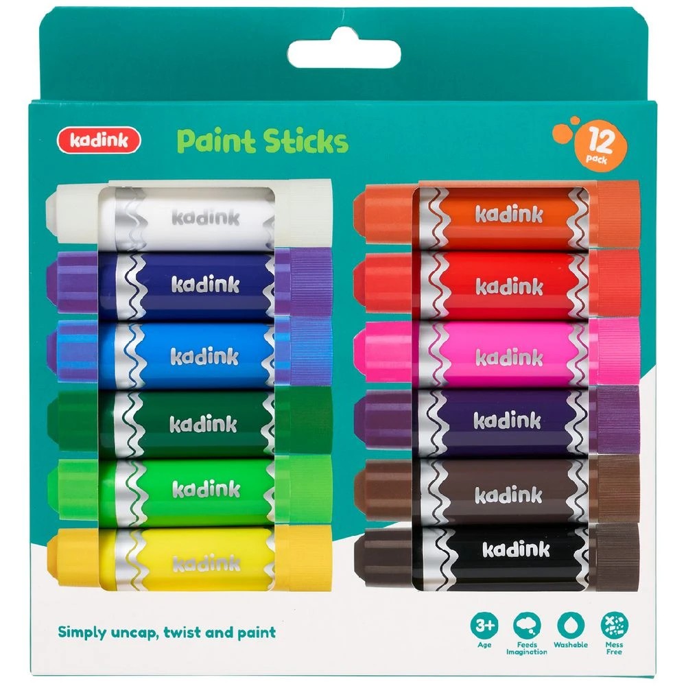 1 Kadink Paint Sticks Bright 12 Pack, 1 of 10