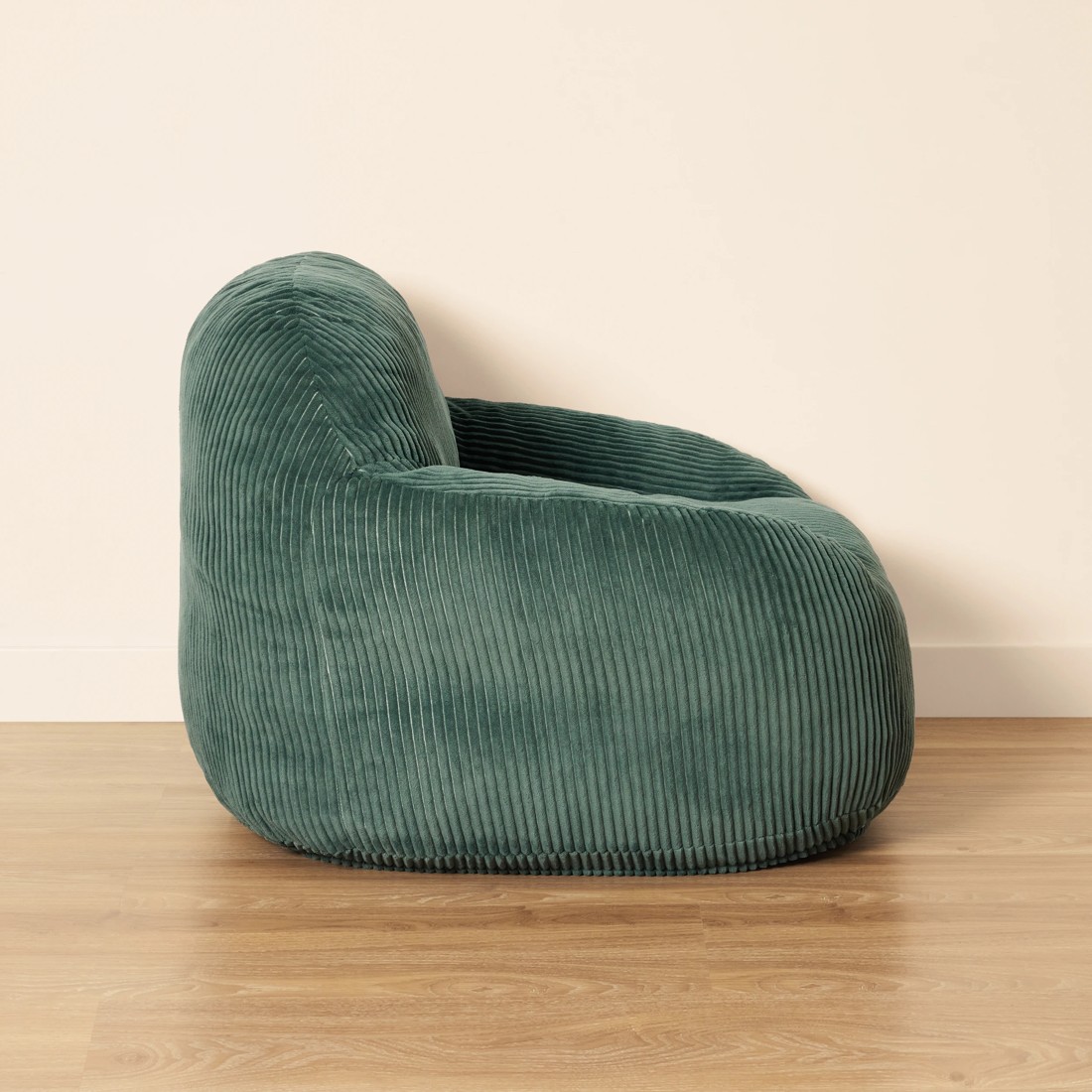 4 Expanding Chair Green Corduroy, 4 of 5