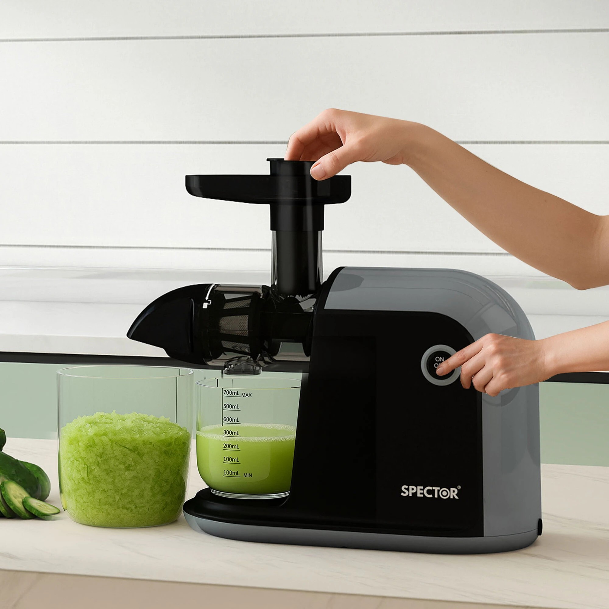 8 Spector Cold Press Juicer 150W, 8 of 9