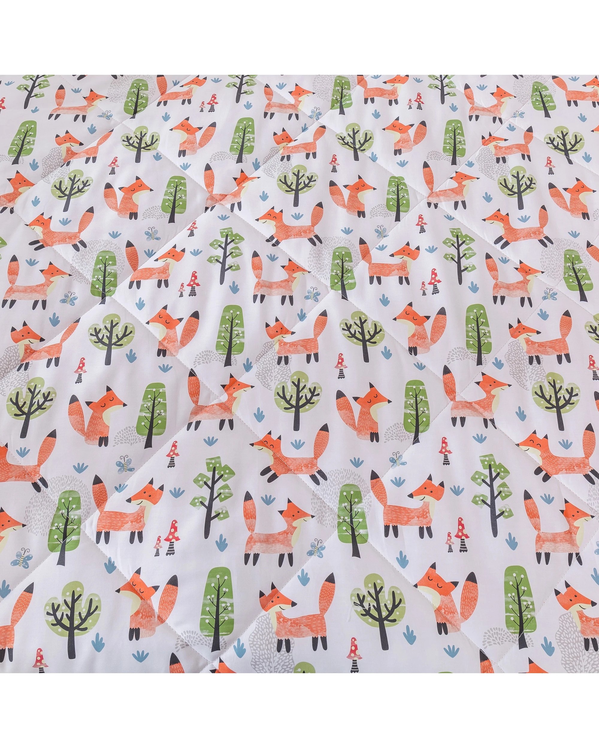 3 Jack & Ava Comforter Set Shy Fox - Double Bed - Animal Print, 3 of 7