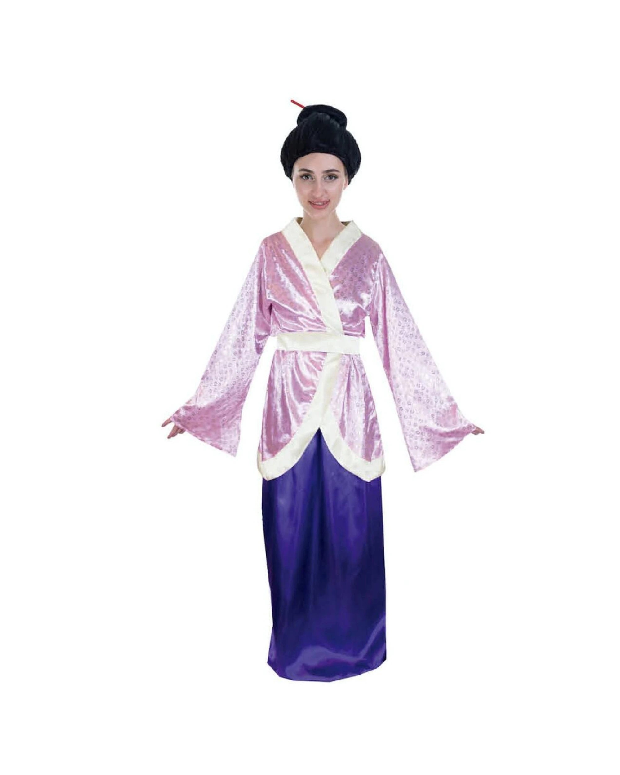 1 BR Costumes Kimono Costume for Women with Geisha Design - One Size, 1 of 1
