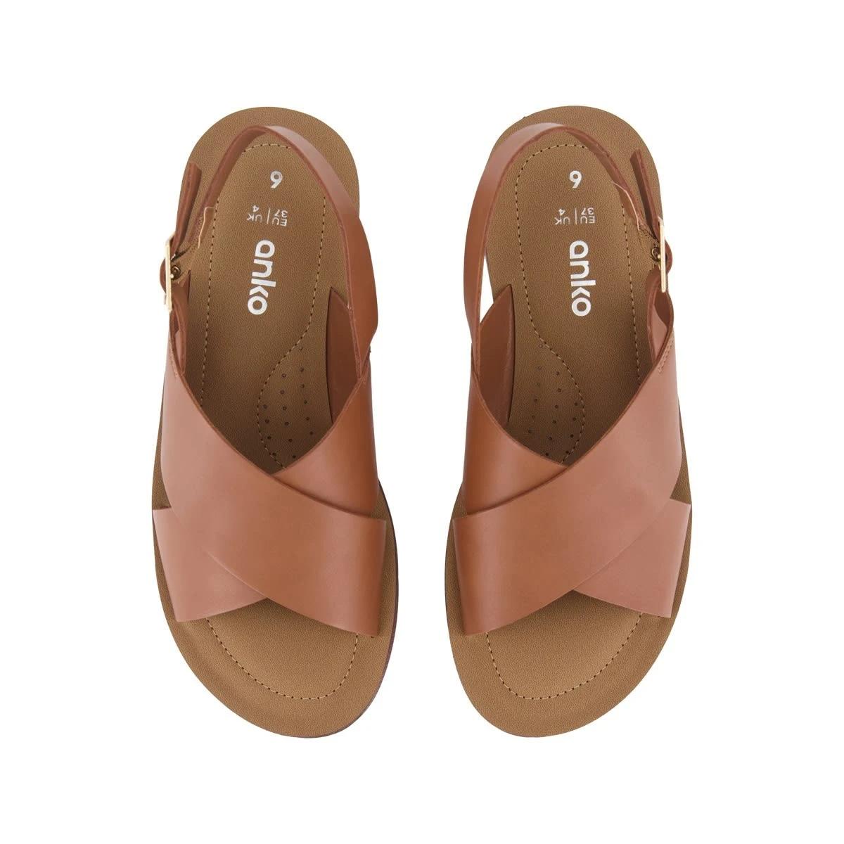 3 Comfort Footbed Sandals Cashew, 3 of 3