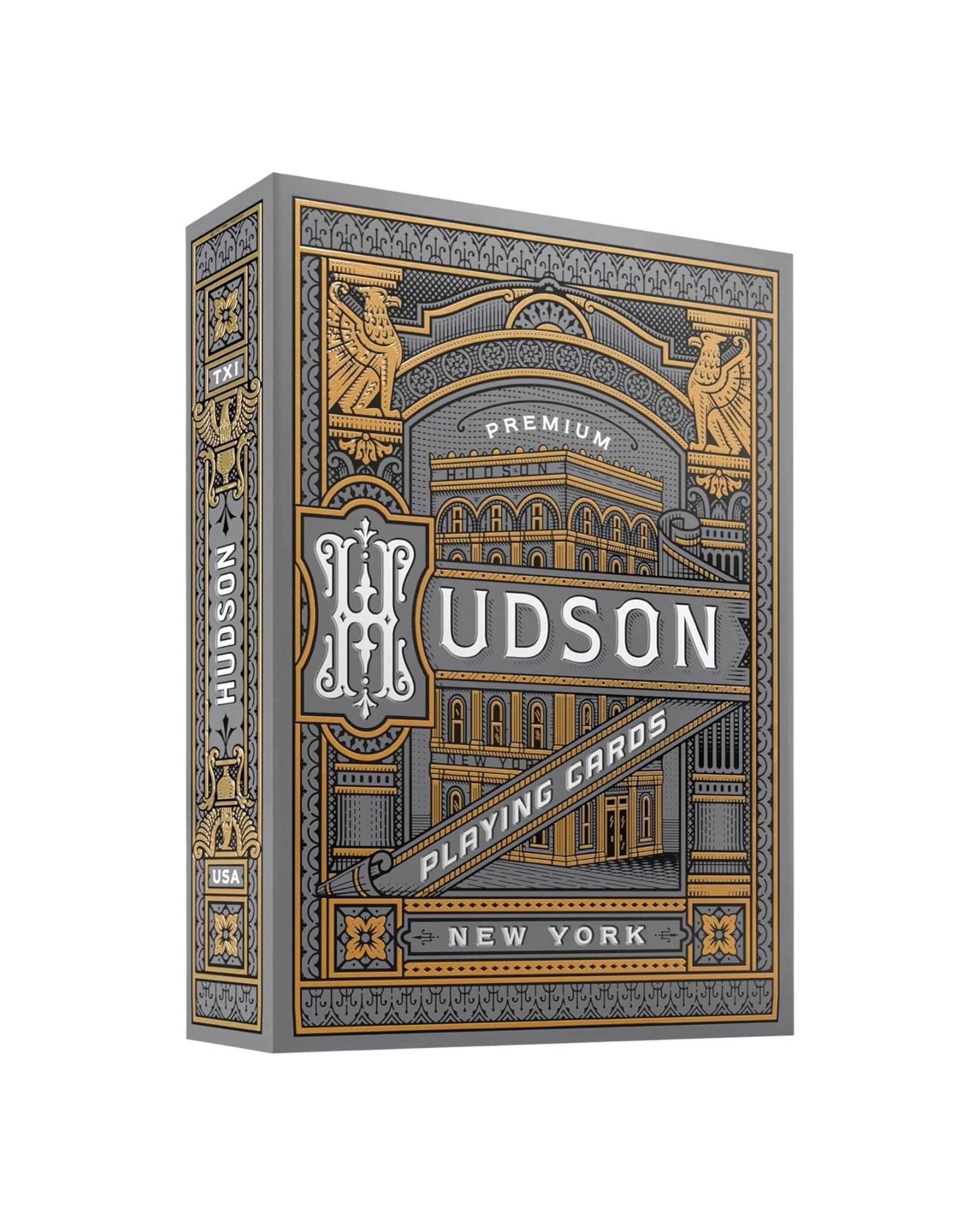1 theory11 Hudson Black Playing Cards, 1 of 6