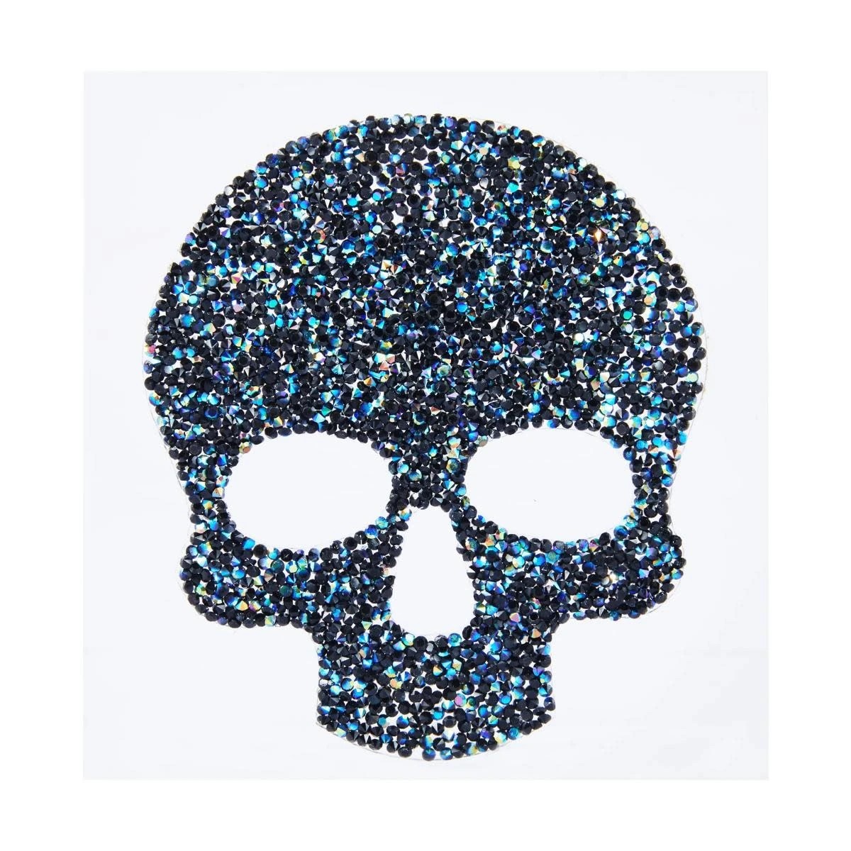 2 Halloween Craft Bling Sticker - Skull, 2 of 2
