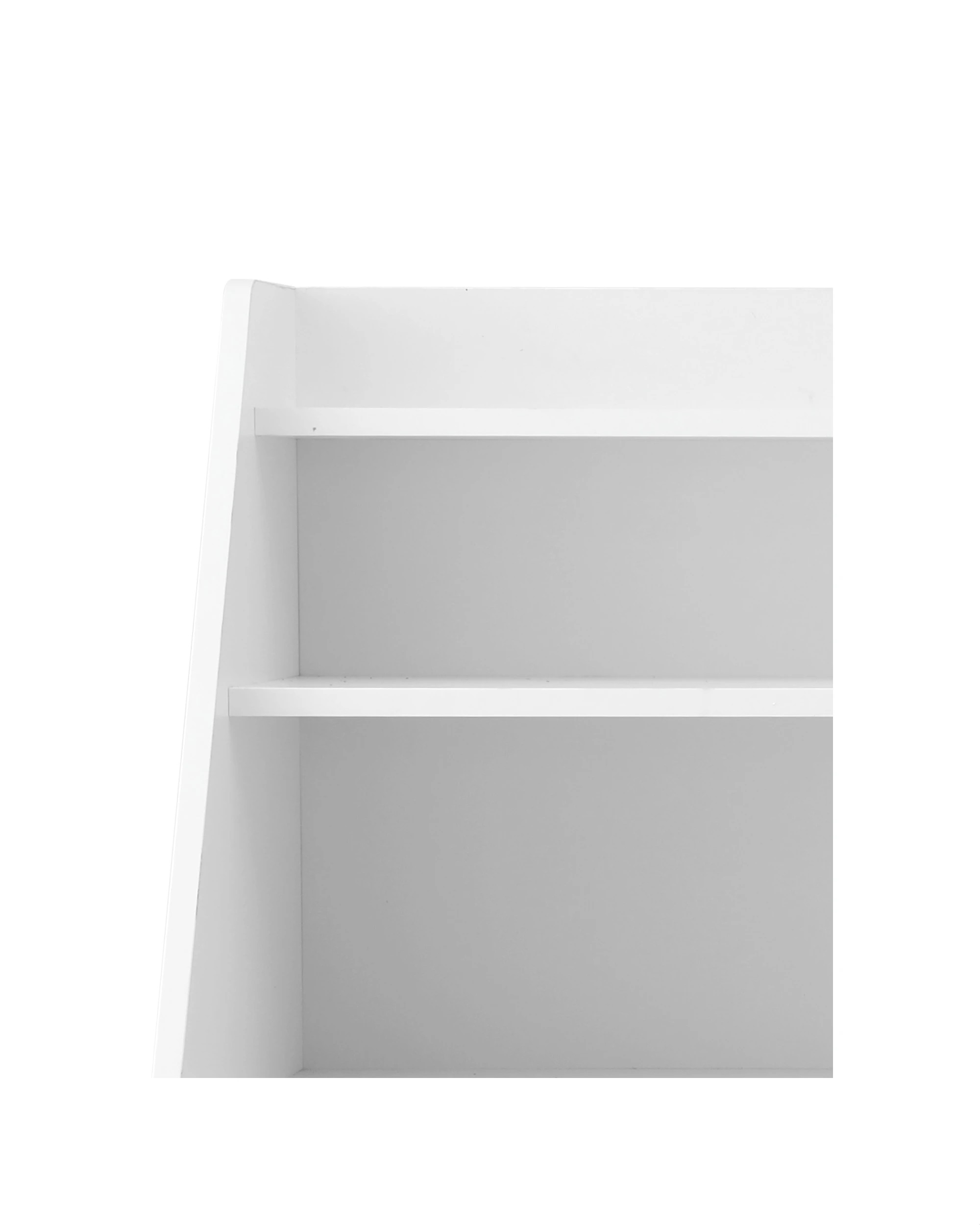 7 Keezi Kids Bookshelf Children Bookcase Organizer Storage Rack Display Drawer - White, 7 of 8