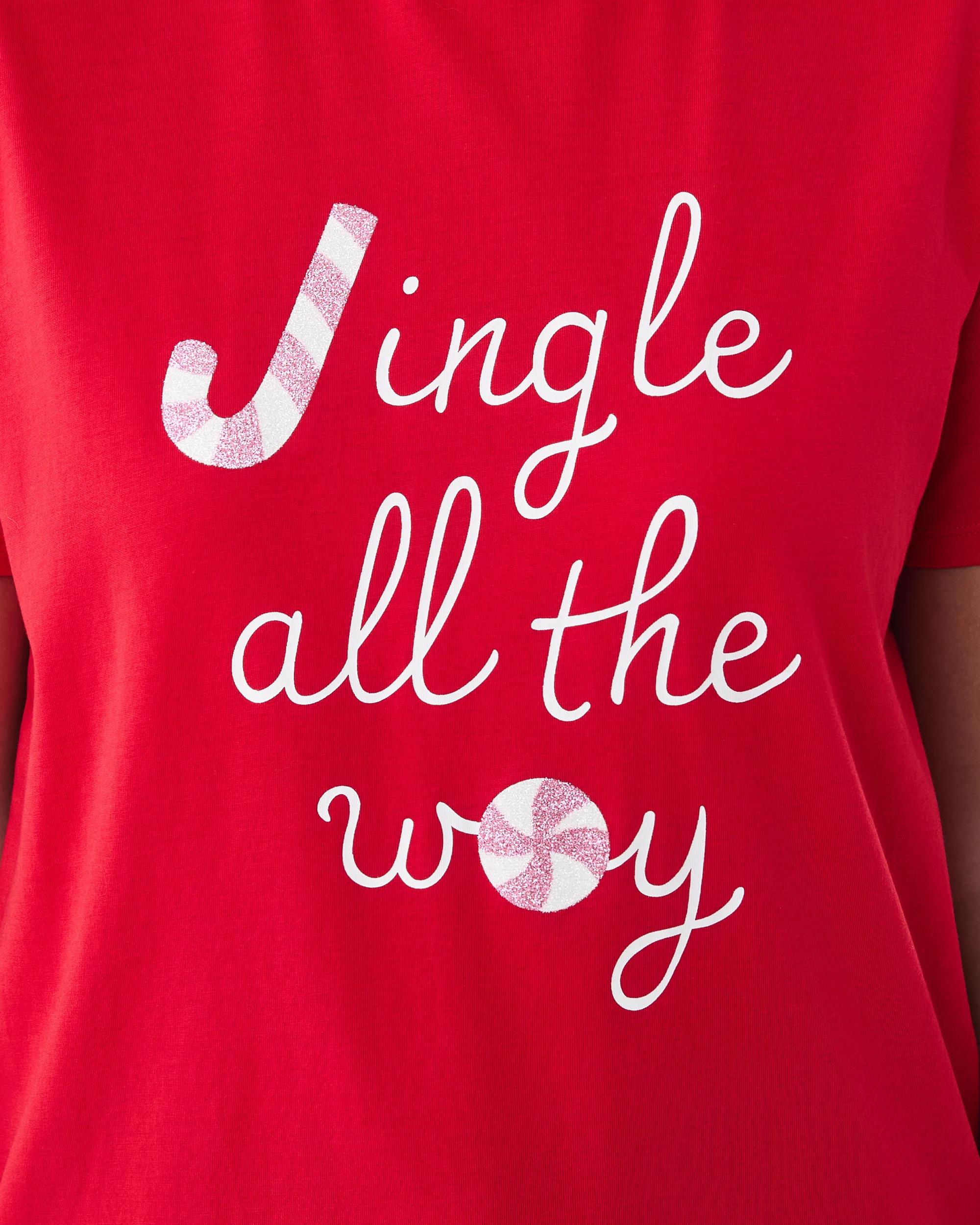 5 Short Sleeve Christmas T-shirt Jingle, 5 of 5