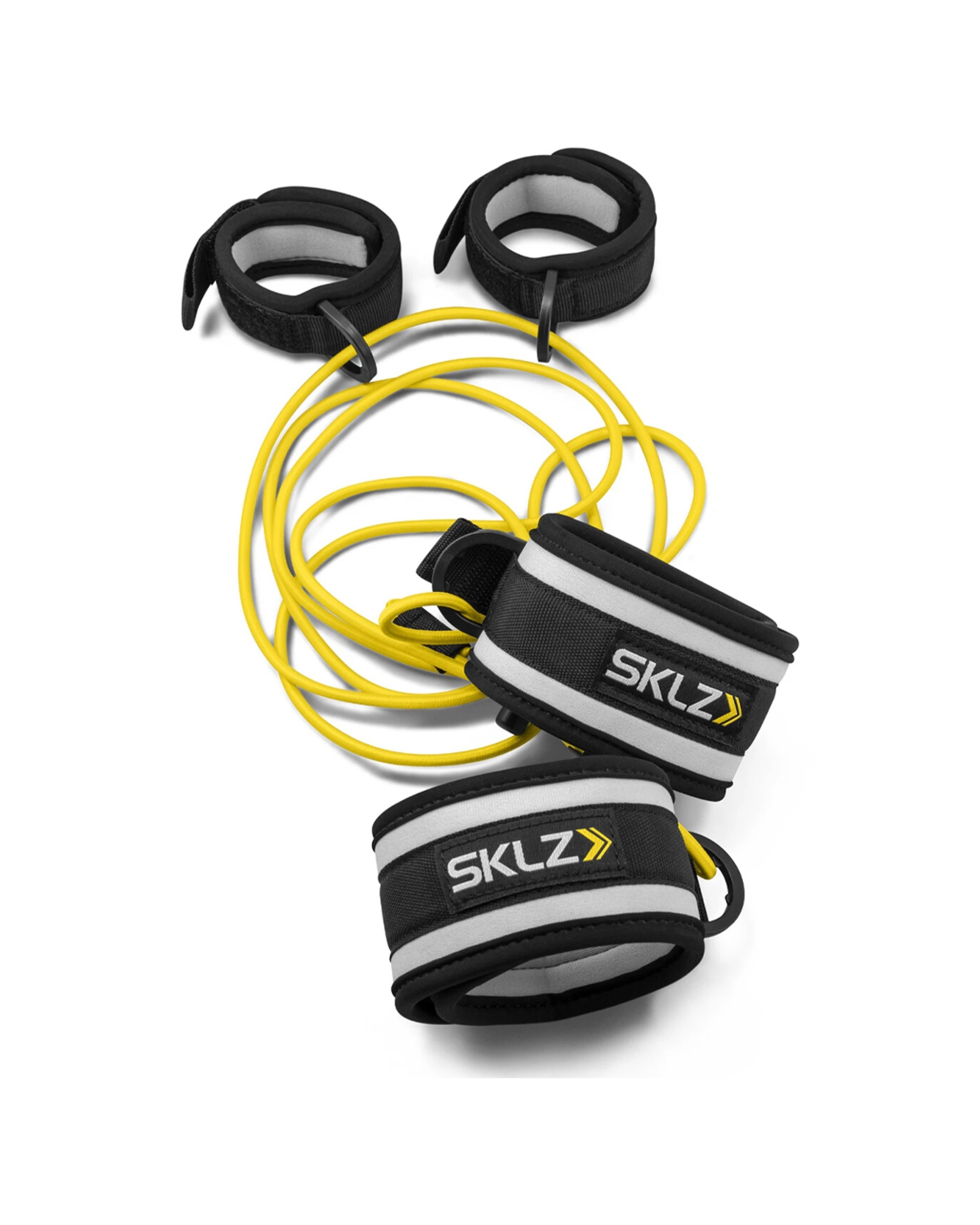 2 Sklz Bump N Pass Volleyball Trainer Adjustable Cord Padded Cuffs - Yellow, 2 of 5