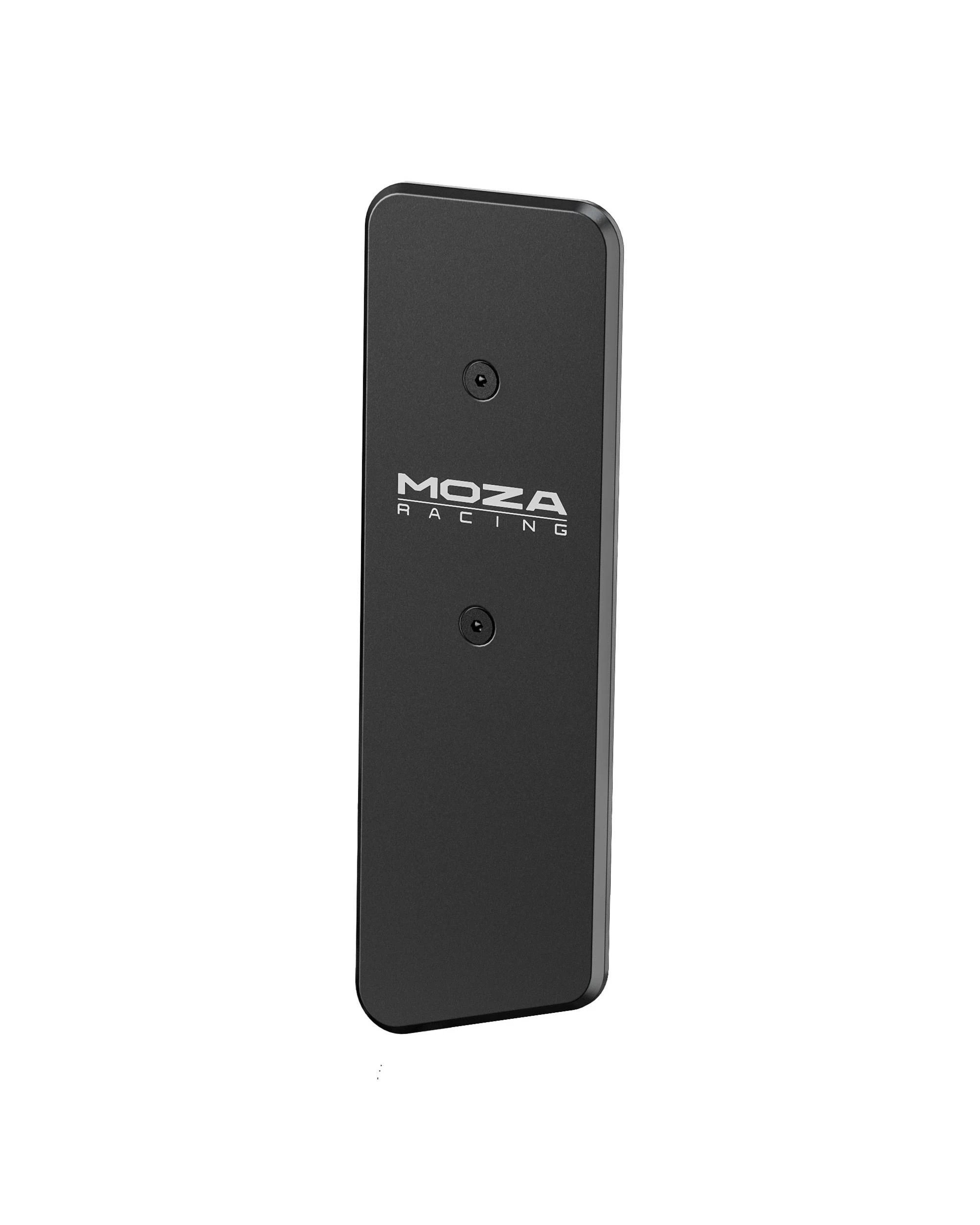 1 MOZA Racing CRP2 Full Length Throttle Replacement Plate - Black, 1 of 8