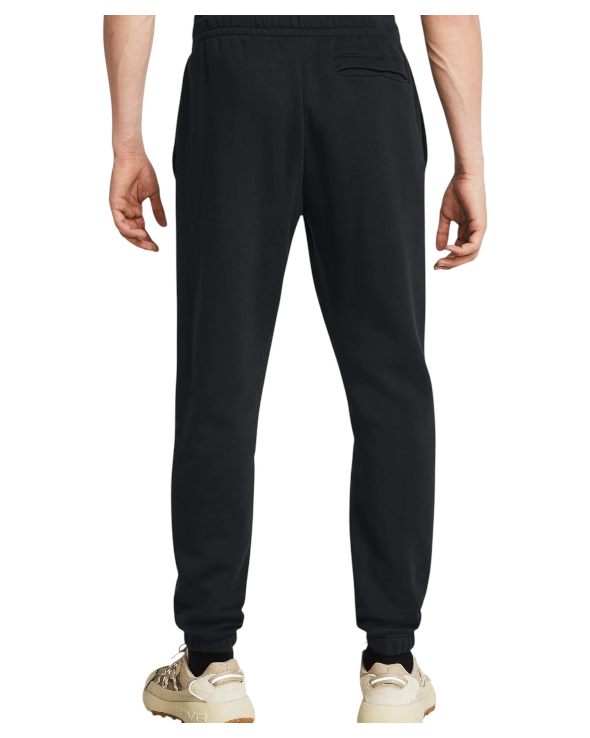 3 Under Armour Mens Fleece Pants Black Joggers Athletic Trackies BLACK, 3 of 8