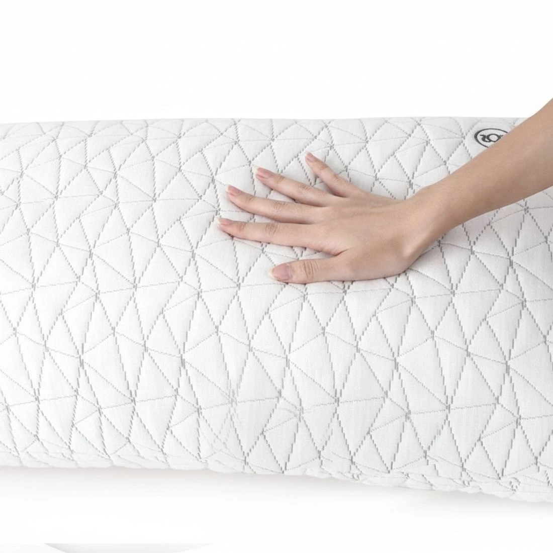 7 Giselle Memory Foam Pillow Twin Pack Rayon Cover Gel Infused Supportive Contoured Neck Shoulder Relief Breathable, 7 of 7