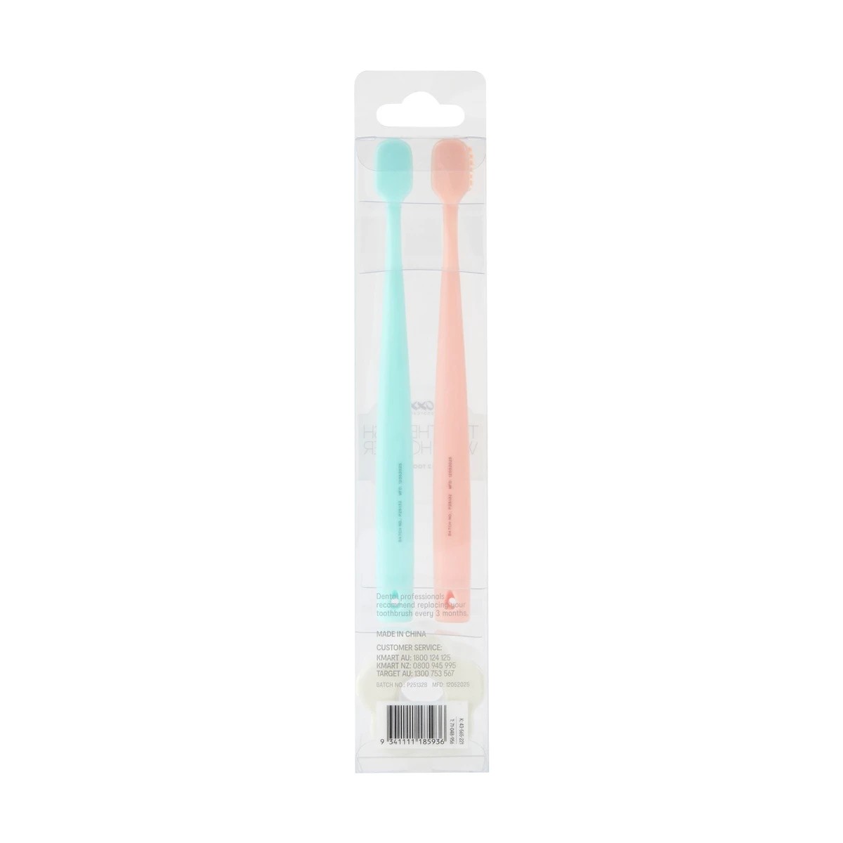 6 OXX Bodycare 2 Pack Toothbrush with Holder, 6 of 6
