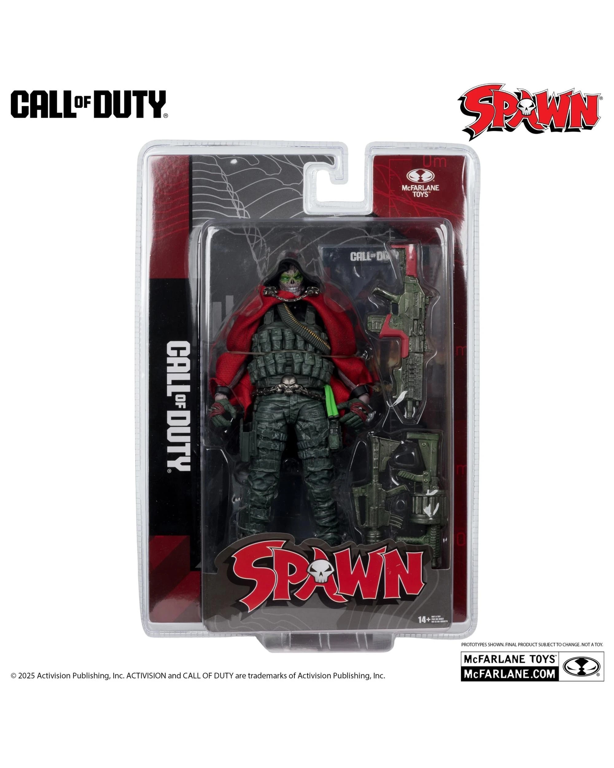 7 McFarlane Spawn Call of Duty Burned Spawn 7 inch Action Figure, 7 of 8
