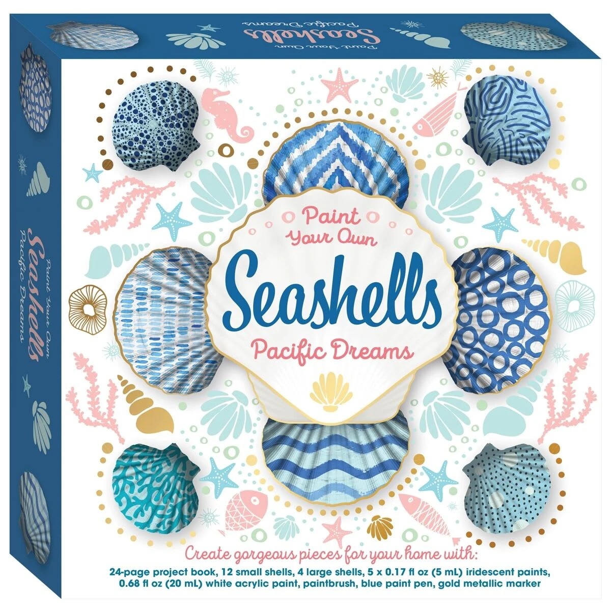 1 Craft Maker Paint Your Own Seashells Pacific Dreams Kit, 1 of 7