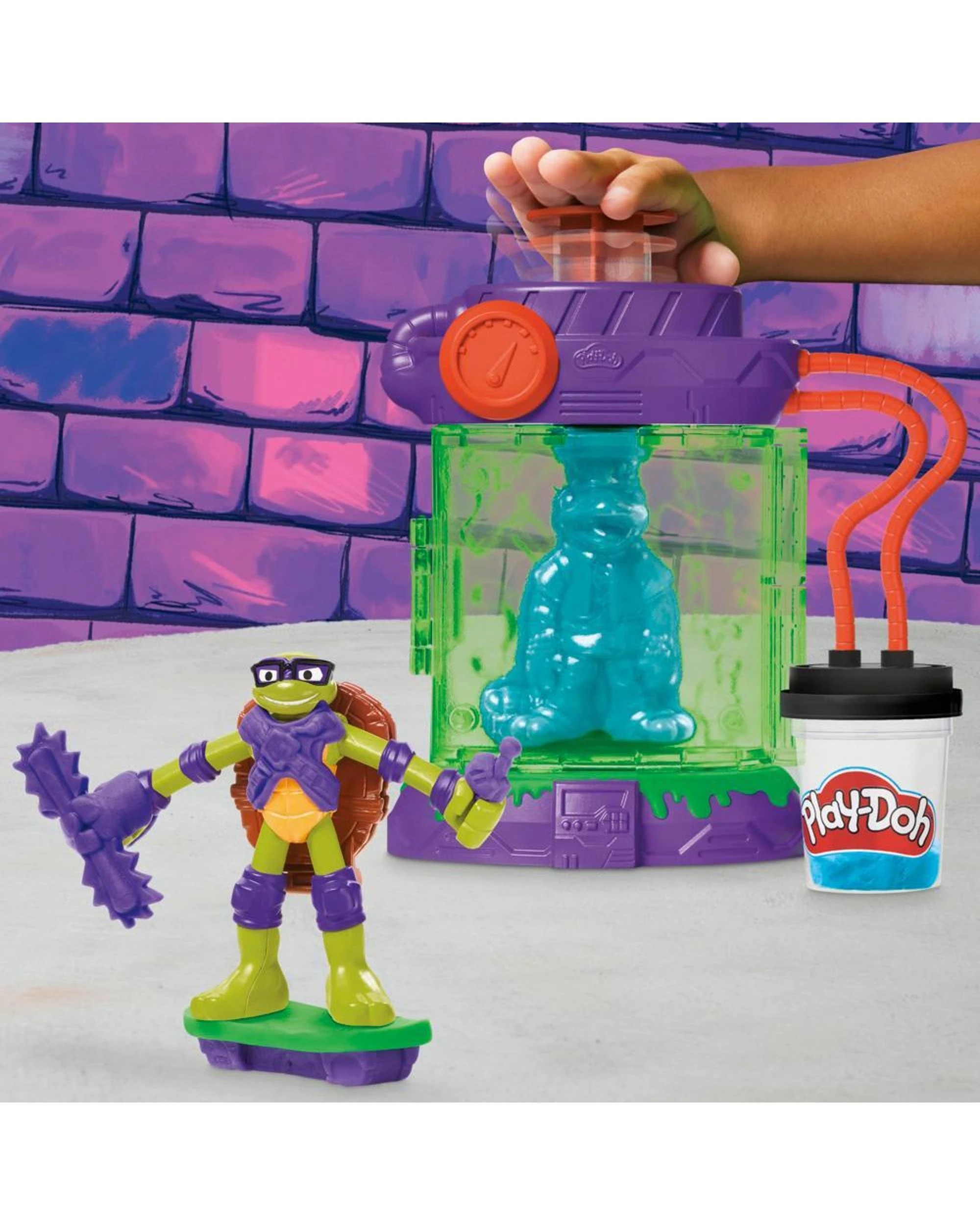 6 Play-Doh Teenage Mutant Ninja Turtles Mutation Station Playset, 6 of 8