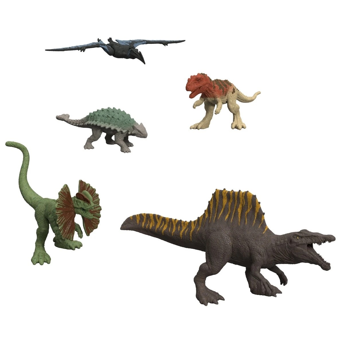 4 15 Pack Jurassic World Rebirth Dinosaur Minis Playset, 4 of 5