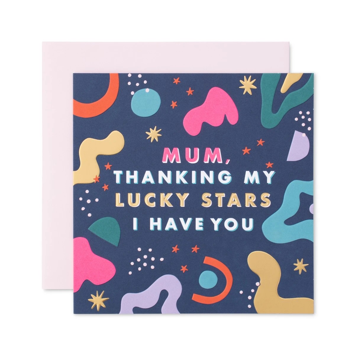 1 Hallmark Mother's Day Card - Thanking My Lucky Stars I Have You, 1 of 3