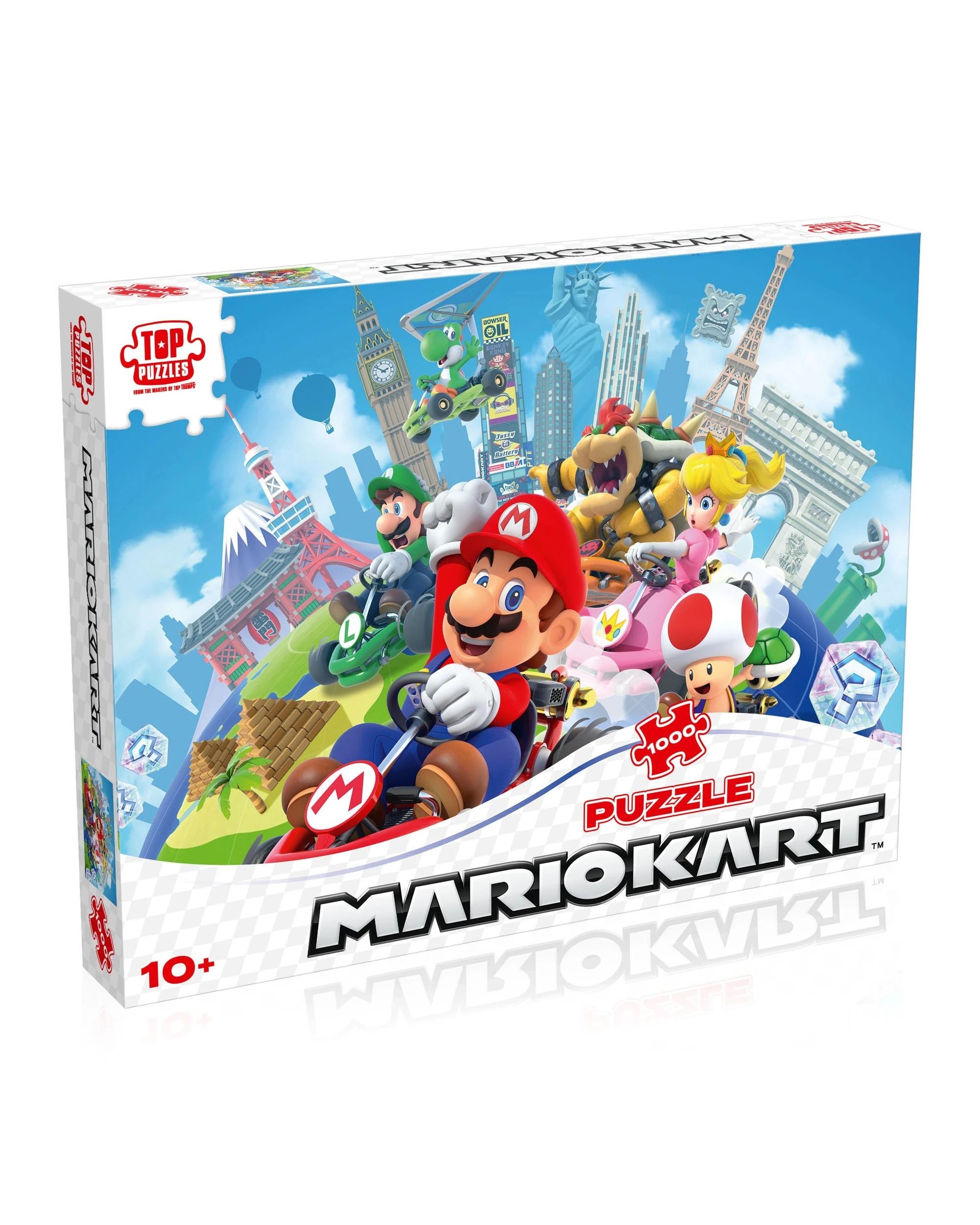 3 Mario Kart Around The World 1000 Piece Jigsaw Puzzle, 3 of 5