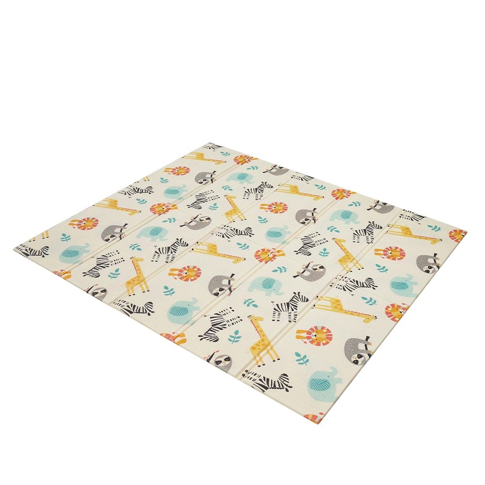 1 Playpals Kids Play Mat Baby Crawling Folding XPE Foam Double Pad Non-slip Carpet - Multi, 1 of 3