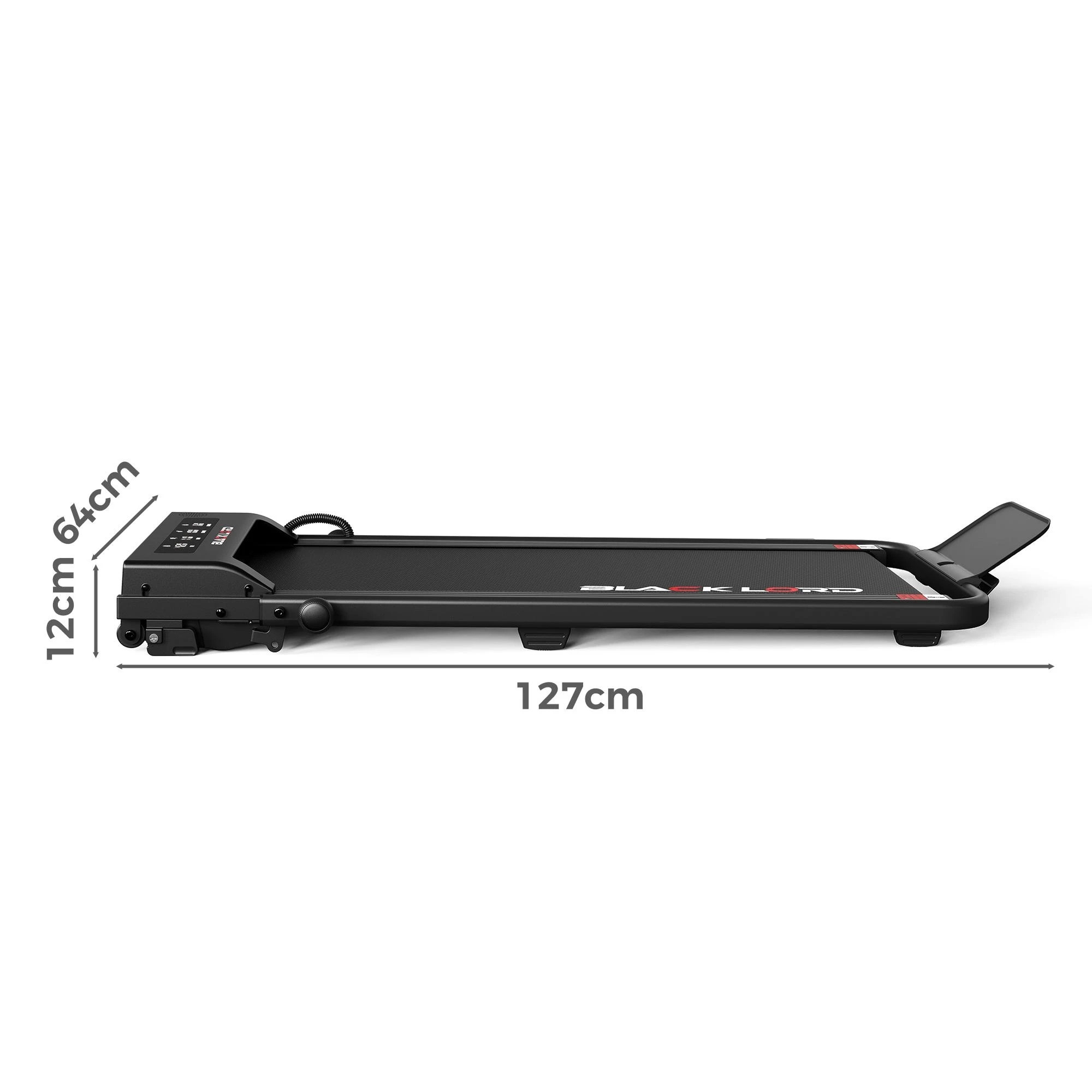 3 Black Lord Treadmill Electric Walking Pad Foldable Under Desk Home Gym - Black, 3 of 10