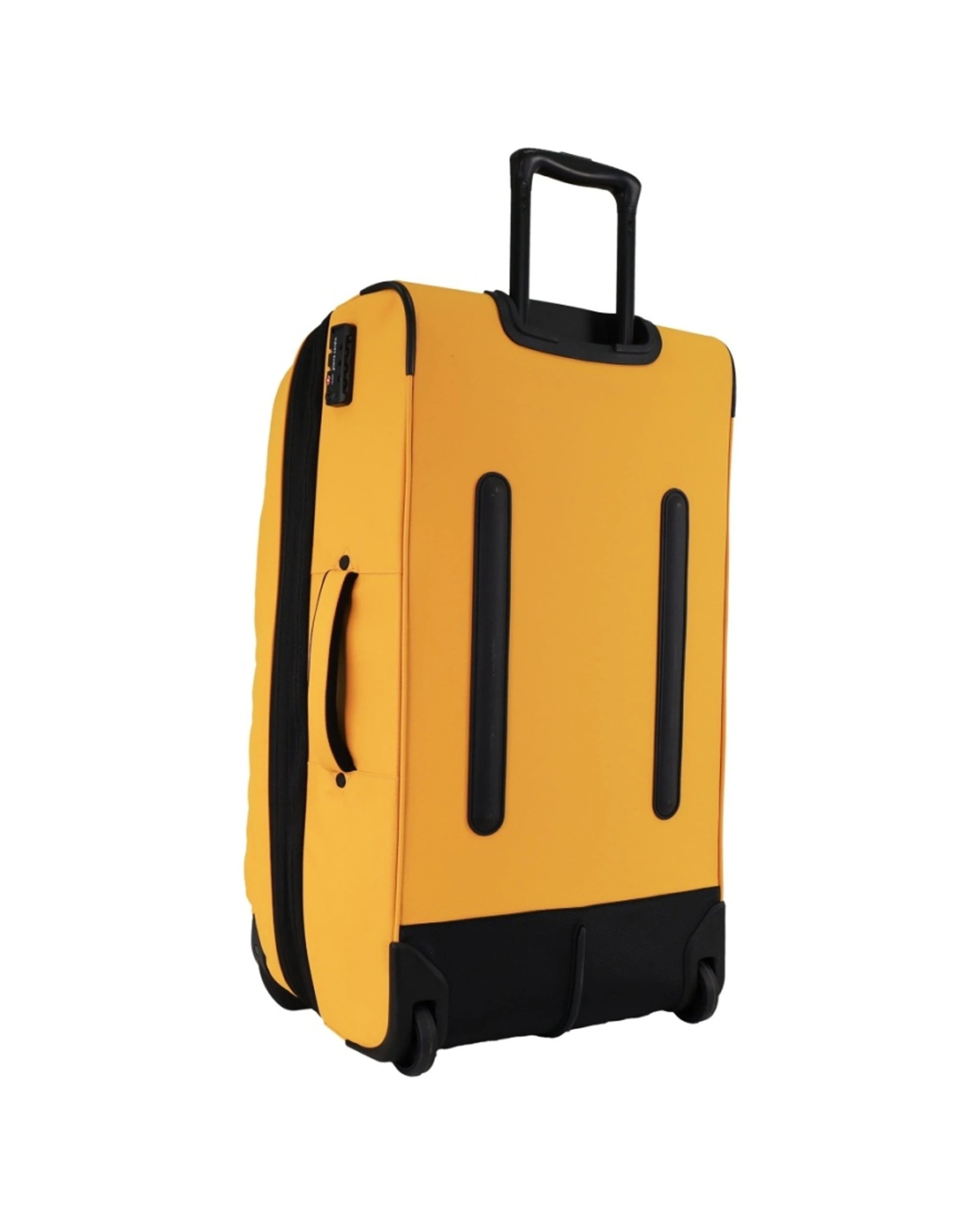 3 Pierre Cardin 4 Wheel Large Soft-Shell Travel Trolley Case Luggage 72cm - Yellow, 3 of 5