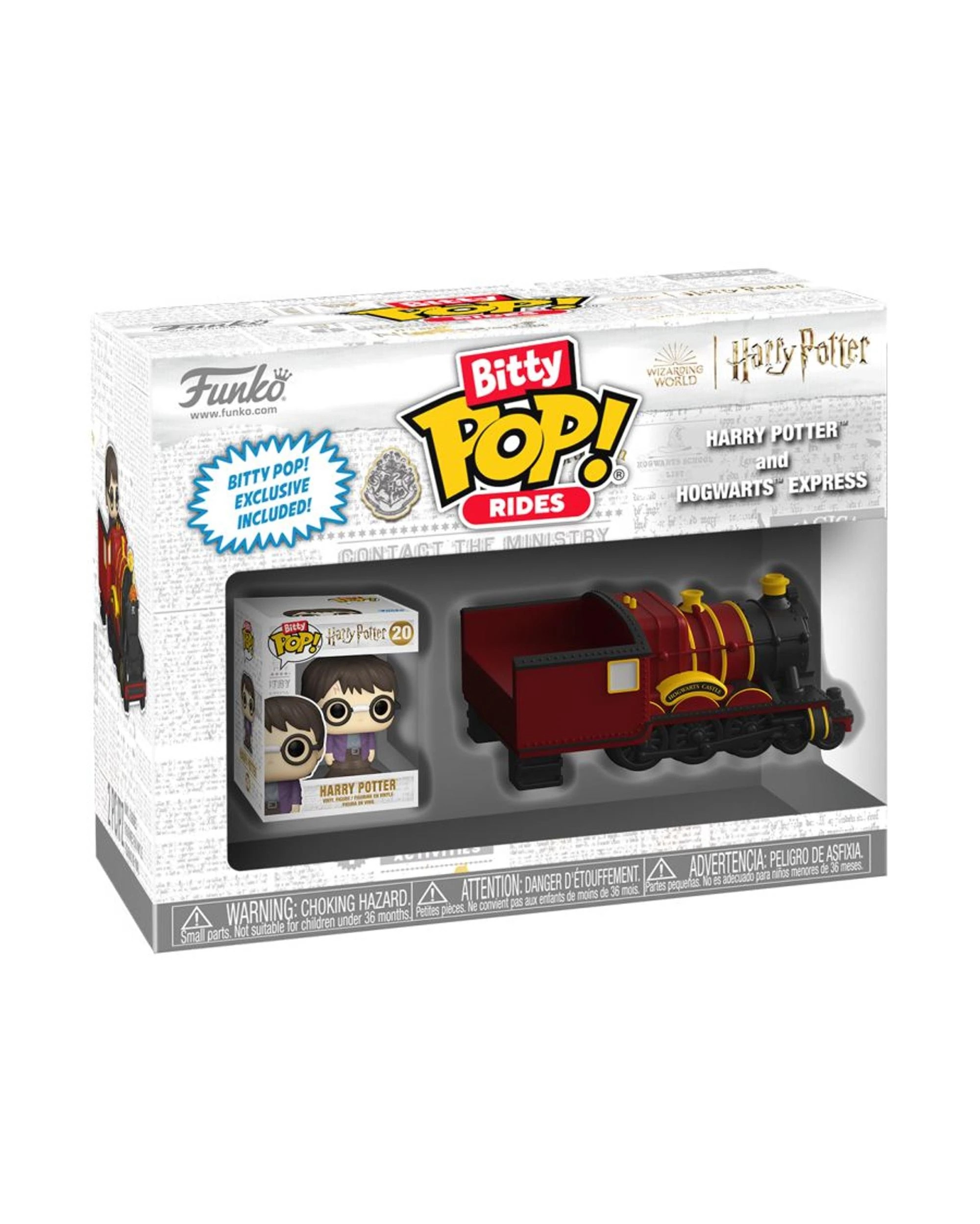 6 Harry Potter Harry with Train Bitty Ride Funko POP! Vinyl, 6 of 6