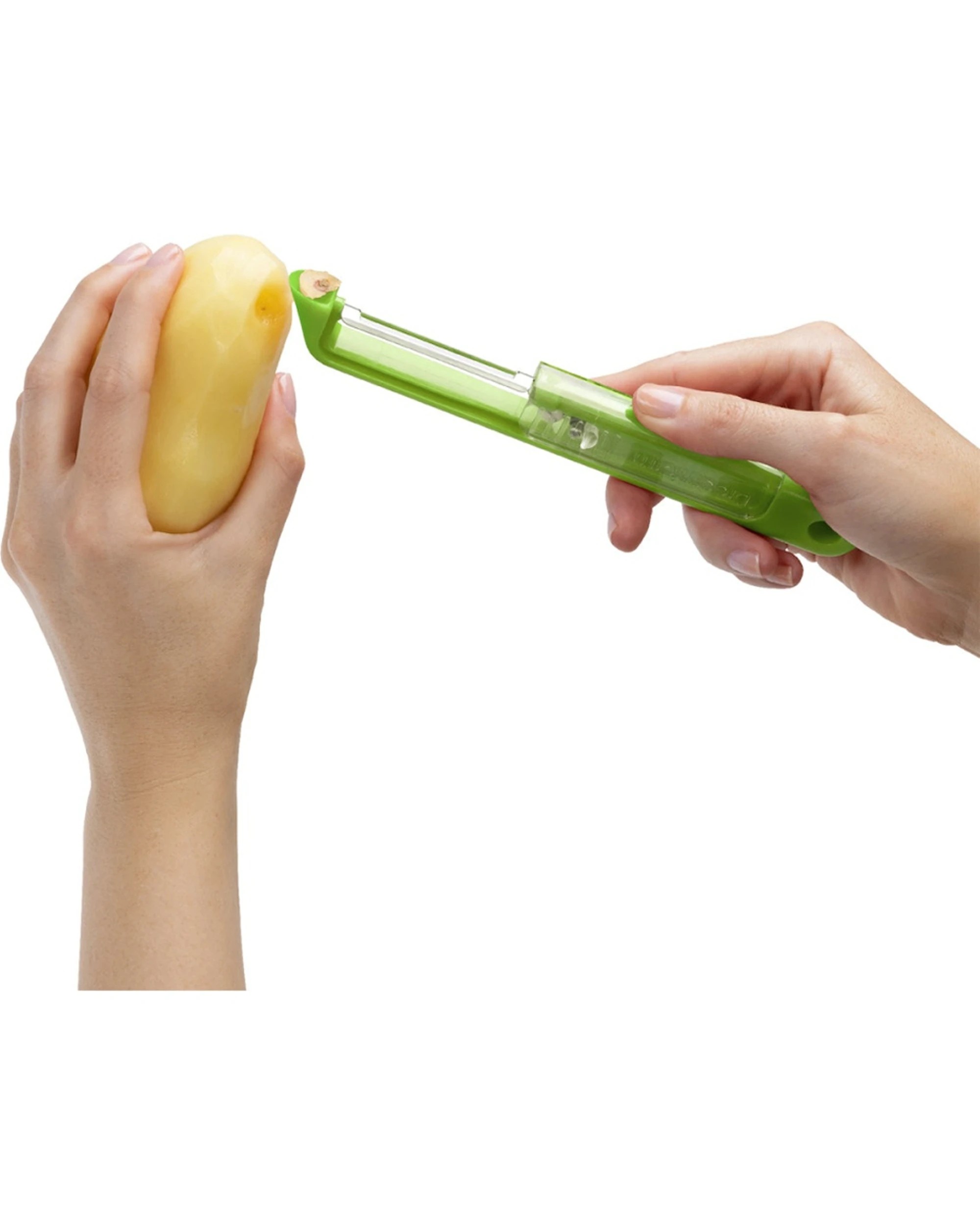 6 Dreamfarm Sharple Self Sharpening Vegetable Peeler With Cover Razor Sharp - Green, 6 of 6