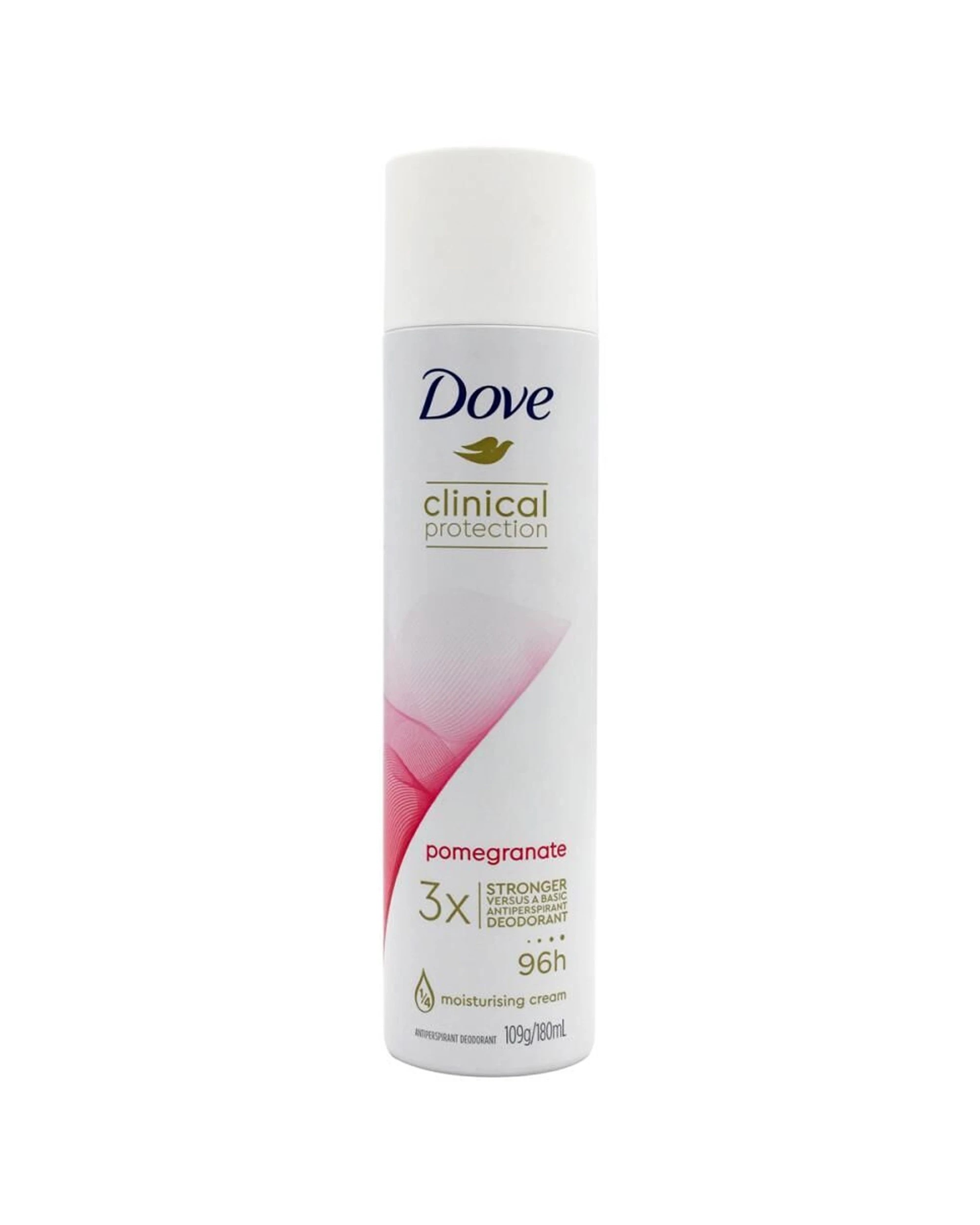 2 Dove 6pk Clinical Protection Deodorant Spray Pomegranate Antiperspirant 109ml - White, 2 of 4