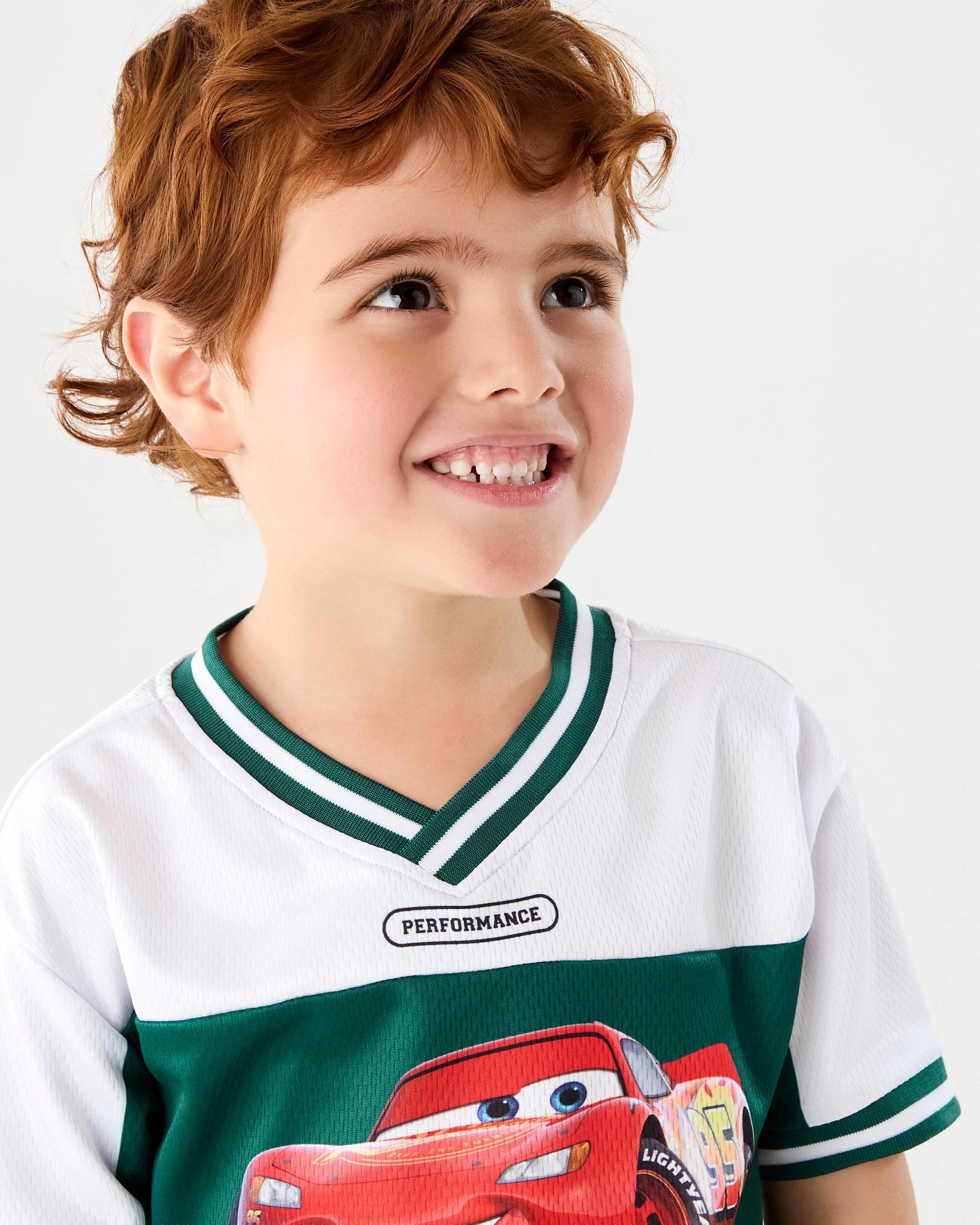 3 Cars License Oversized Mesh T-shirt Cars, 3 of 7