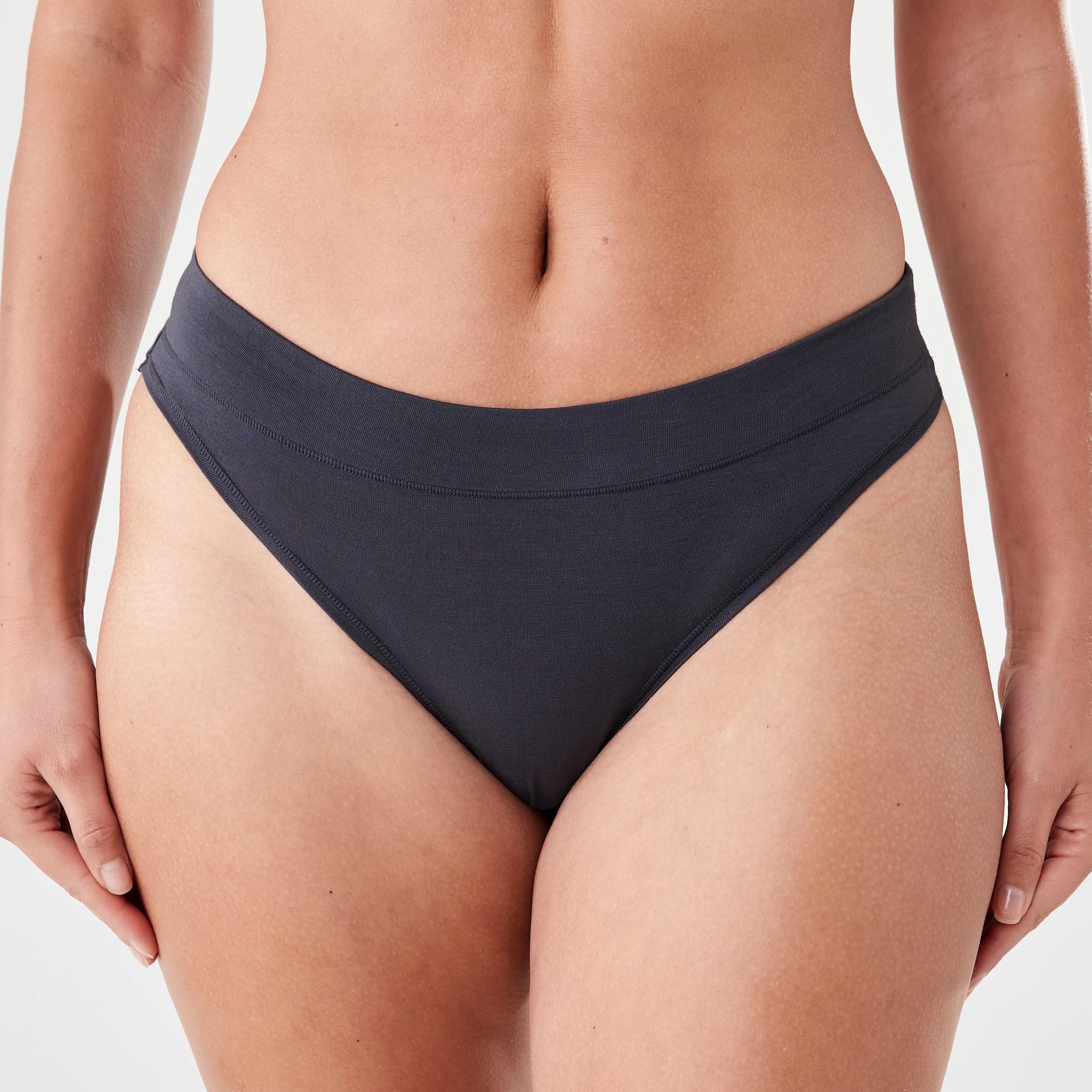 6 3 Pack Bamboo Blend Cheeky Bikini Briefs Sg Sm Sn, 6 of 8