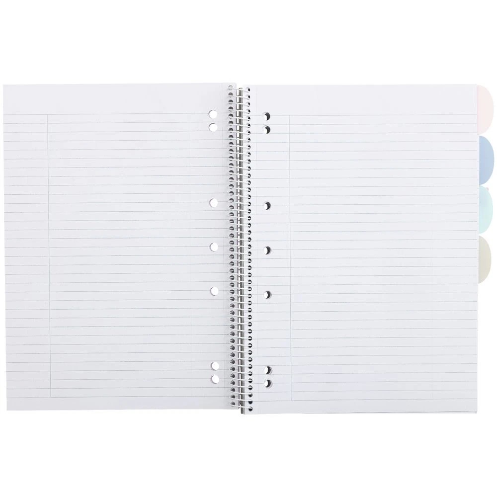 3 Otto A4 5 Subject Book 250 Page Lilac, 3 of 5