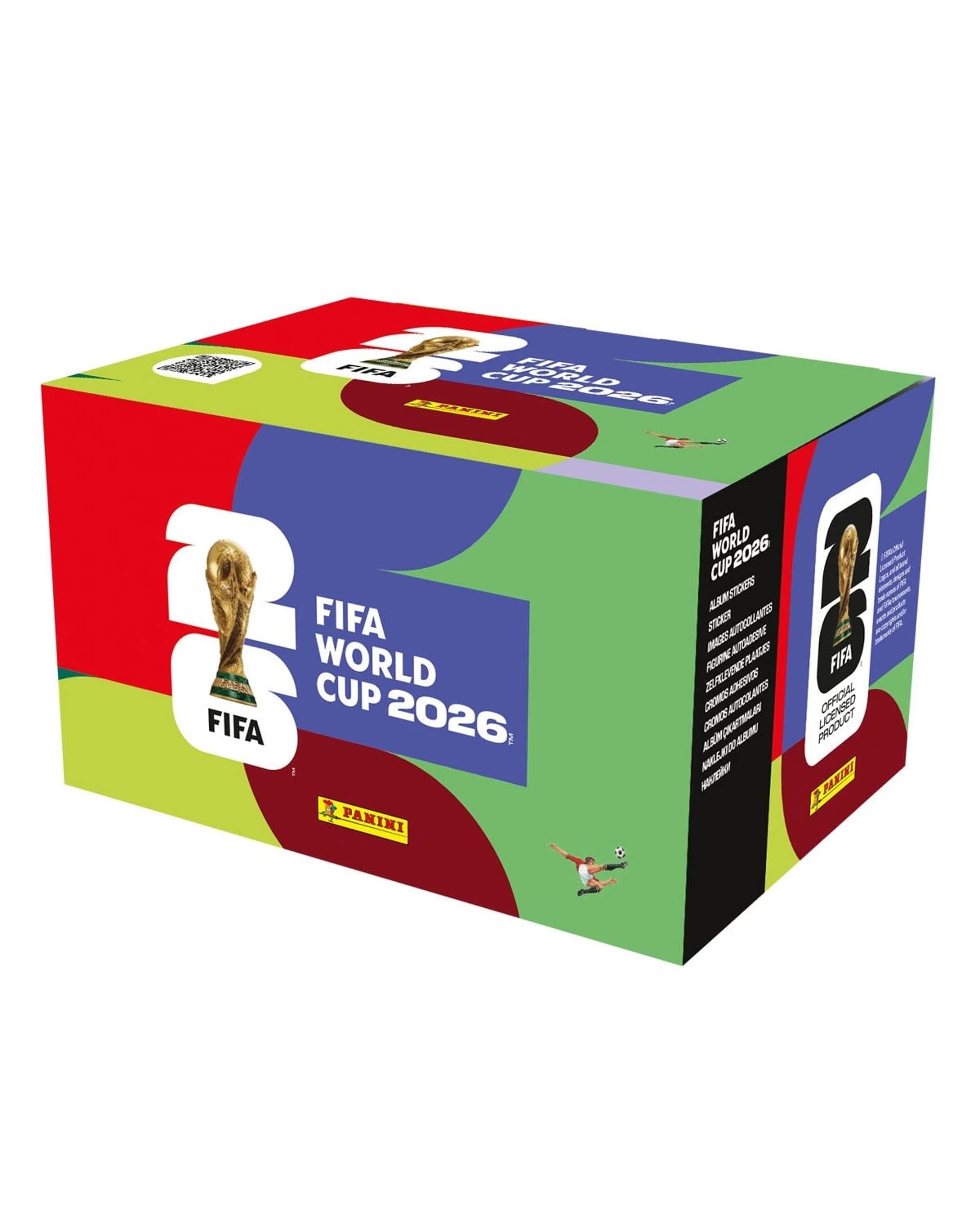 1 Panini FIFA World Cup 2026 Sticker Collection Box - 100 Pack, 1 of 5