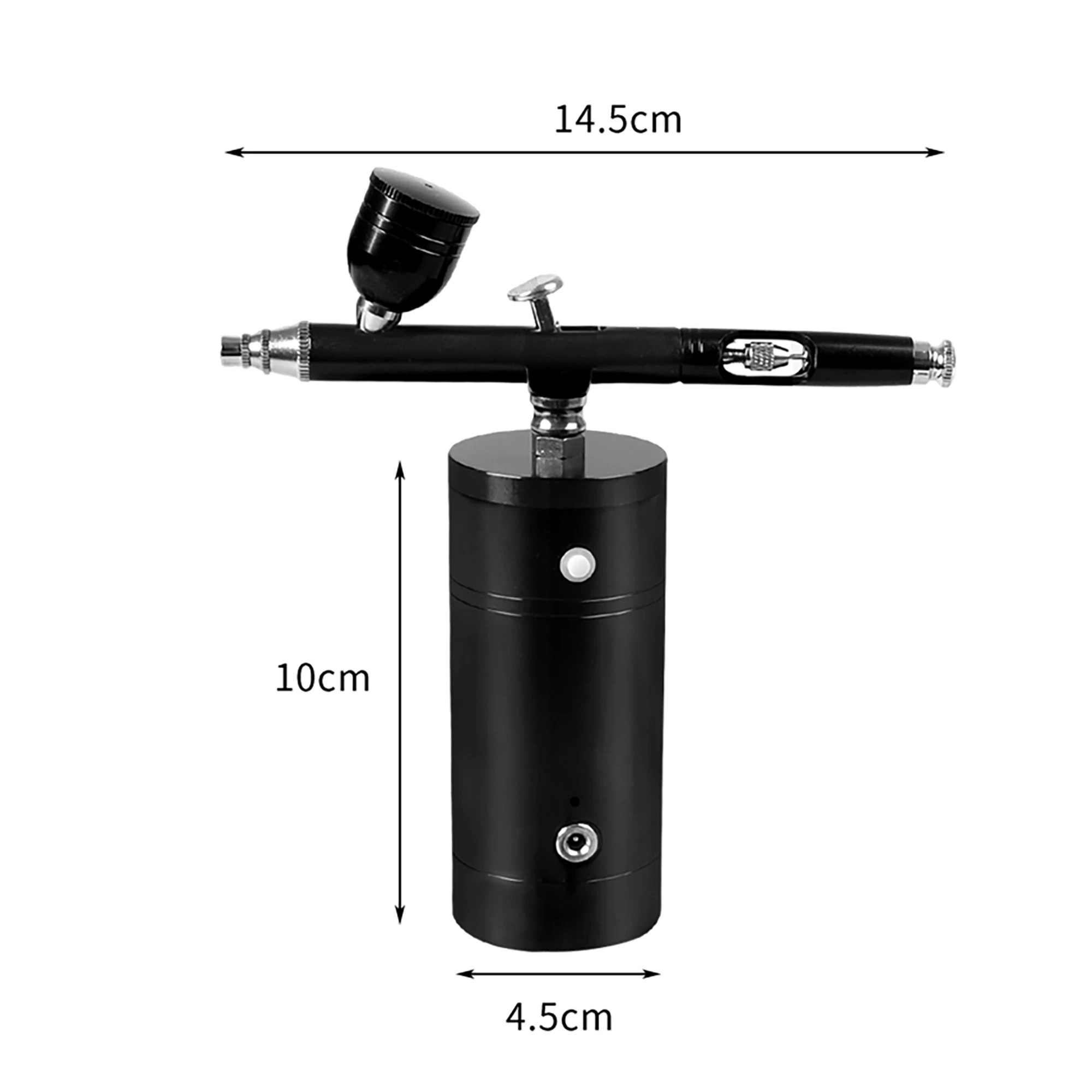 2 Traderight Airbrush Kit Compressor Cordless Dual Action USB Portable Spray Paint, 2 of 5