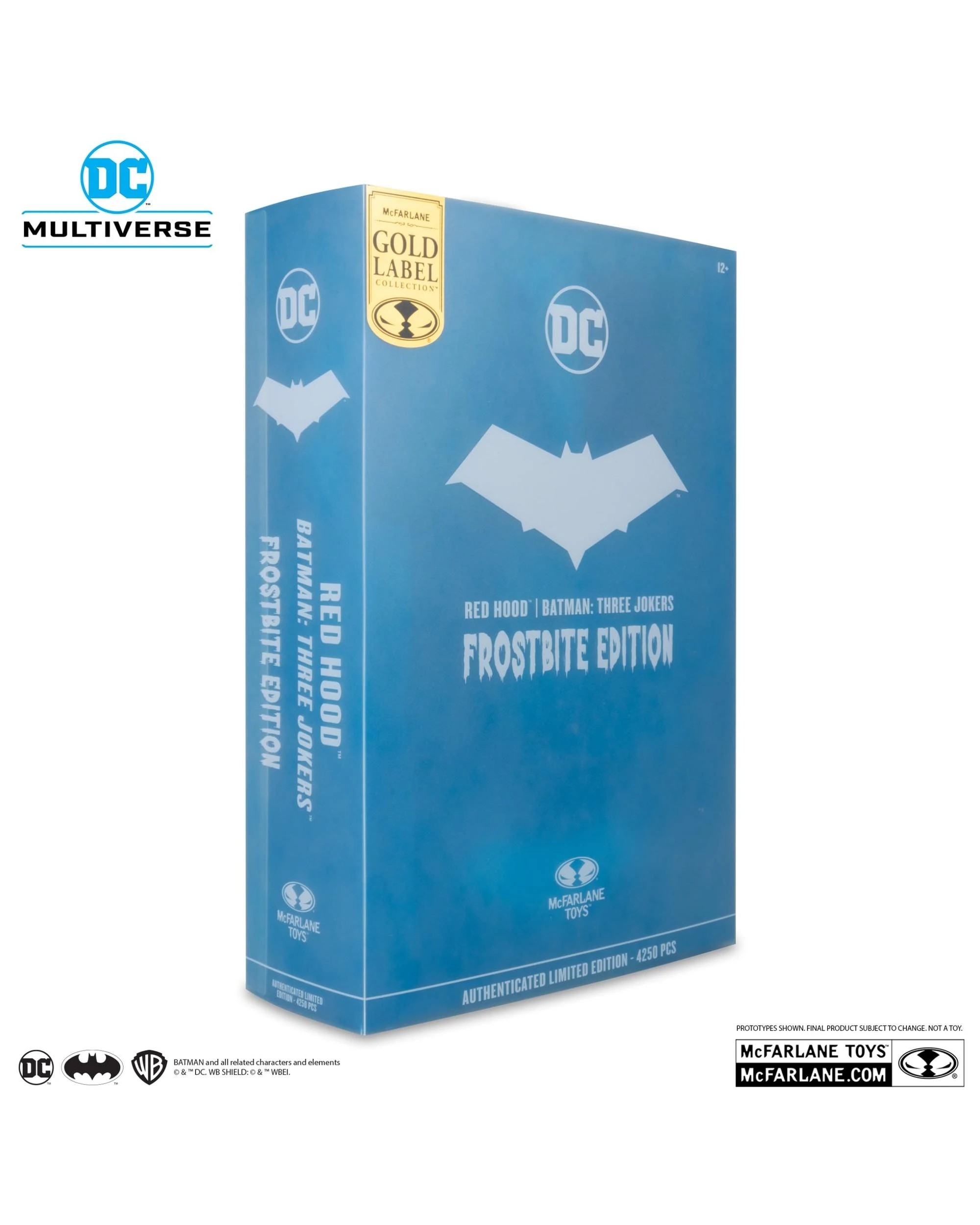 8 DC Multiverse Gold Label Batman Three Jokers Red Hood Frostbite Edition 7 inch Action Figure, 8 of 9