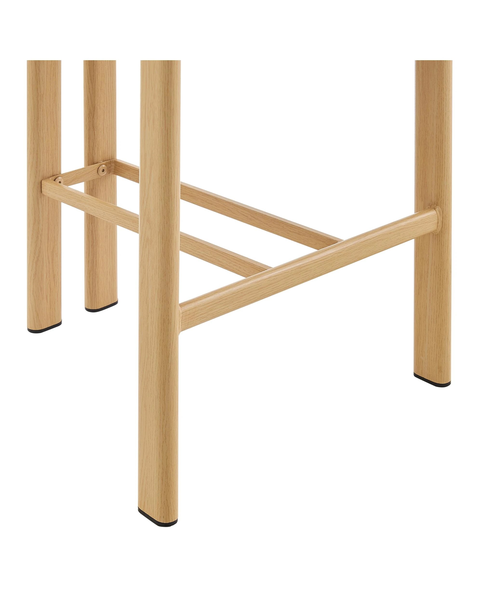 9 Kodu Hilda Dining Stools Pair Set of Two - White, 9 of 10