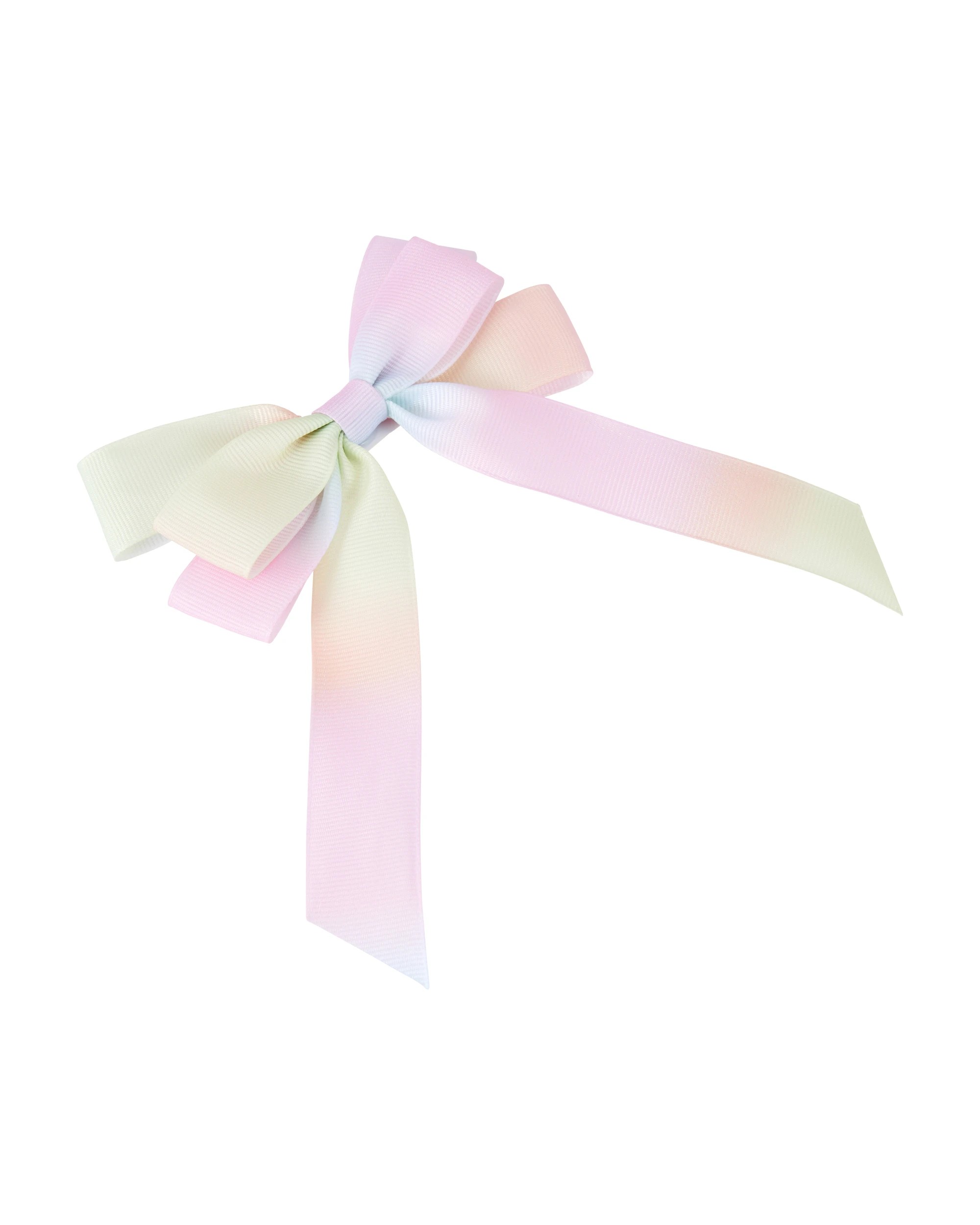 3 2 Piece Fabric Bow and Ribbon Set - Ombre, 3 of 4