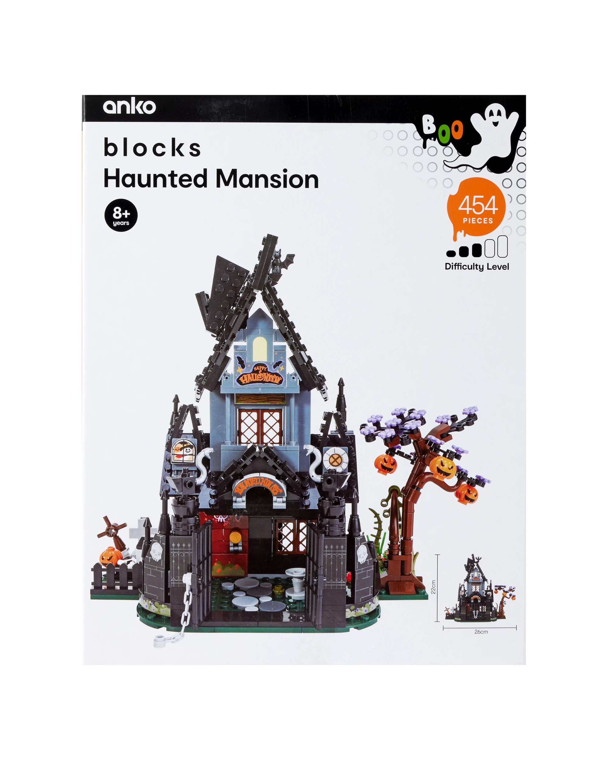 8 454 Piece Mini Blocks: Haunted Mansion Playset, 8 of 8