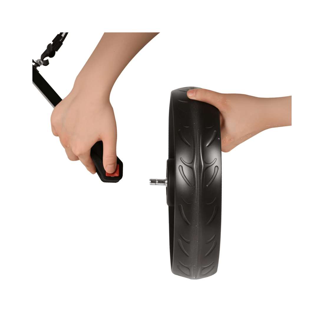 6 Advwin Foldable Golf Push Cart with 3-Wheel - Black, 6 of 6