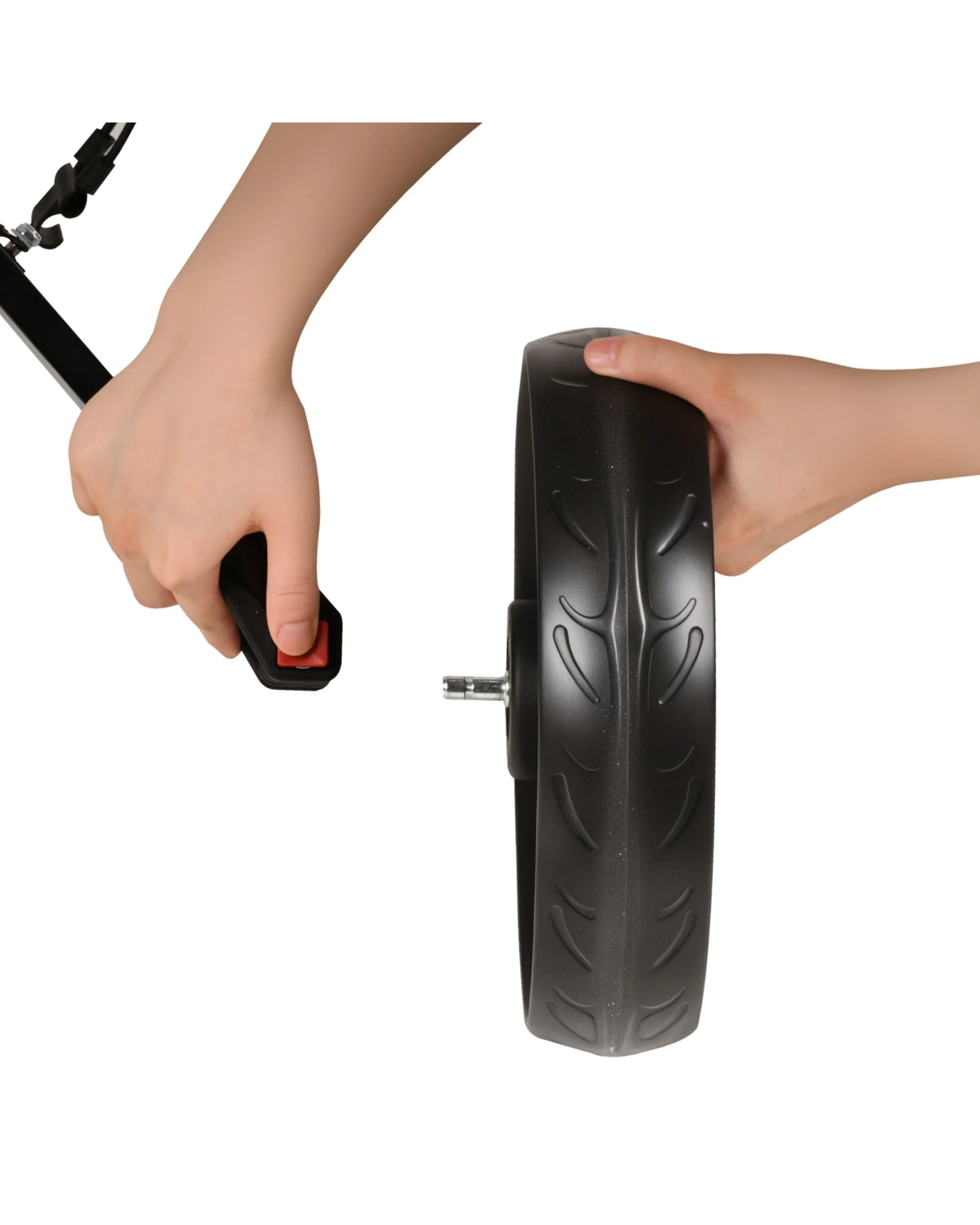 6 Advwin Foldable Golf Push Cart with 3-Wheel - Black, 6 of 6