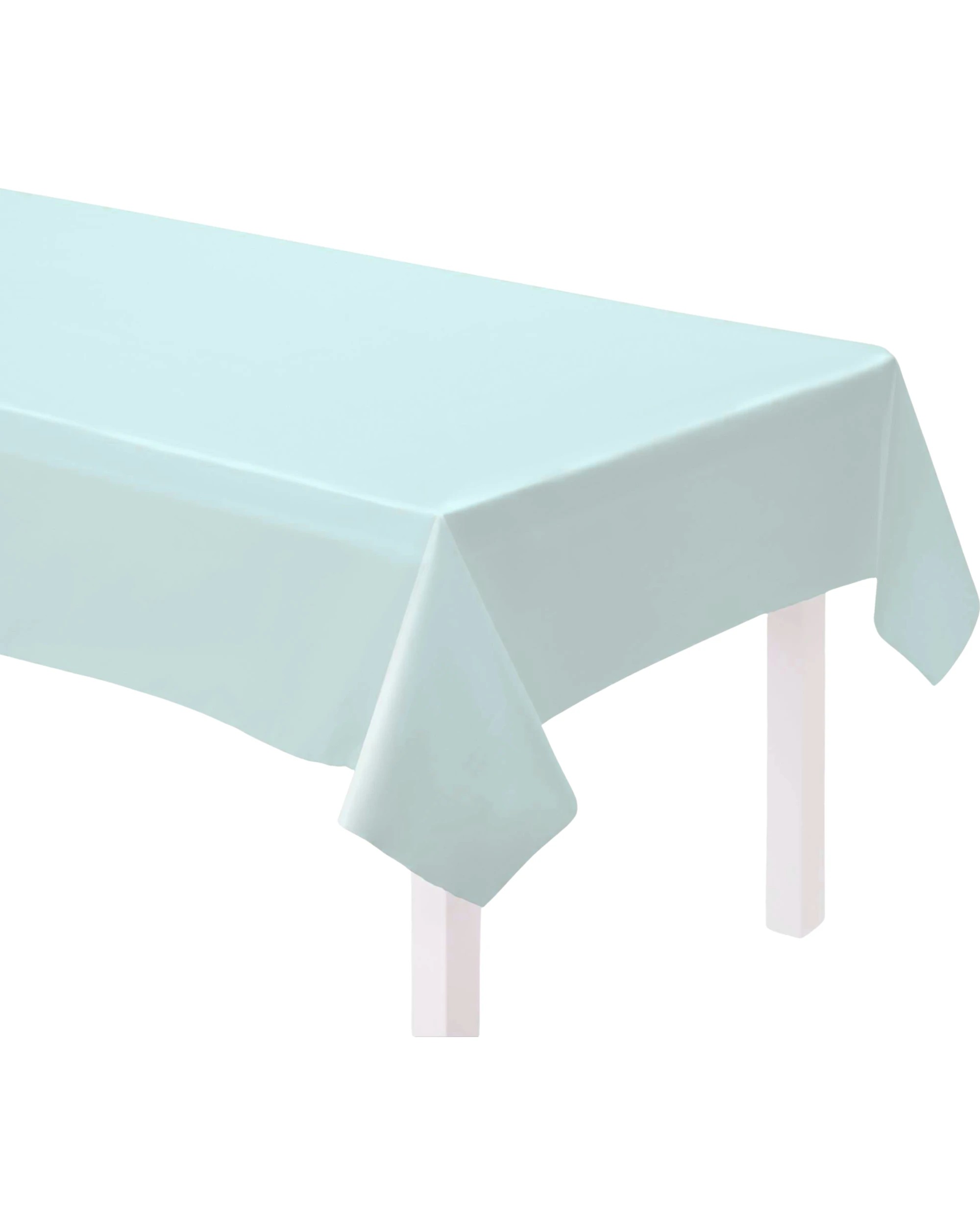 2 Amscan Pastel Blue Rectangle Paper Tablecloth - Blue, 2 of 4