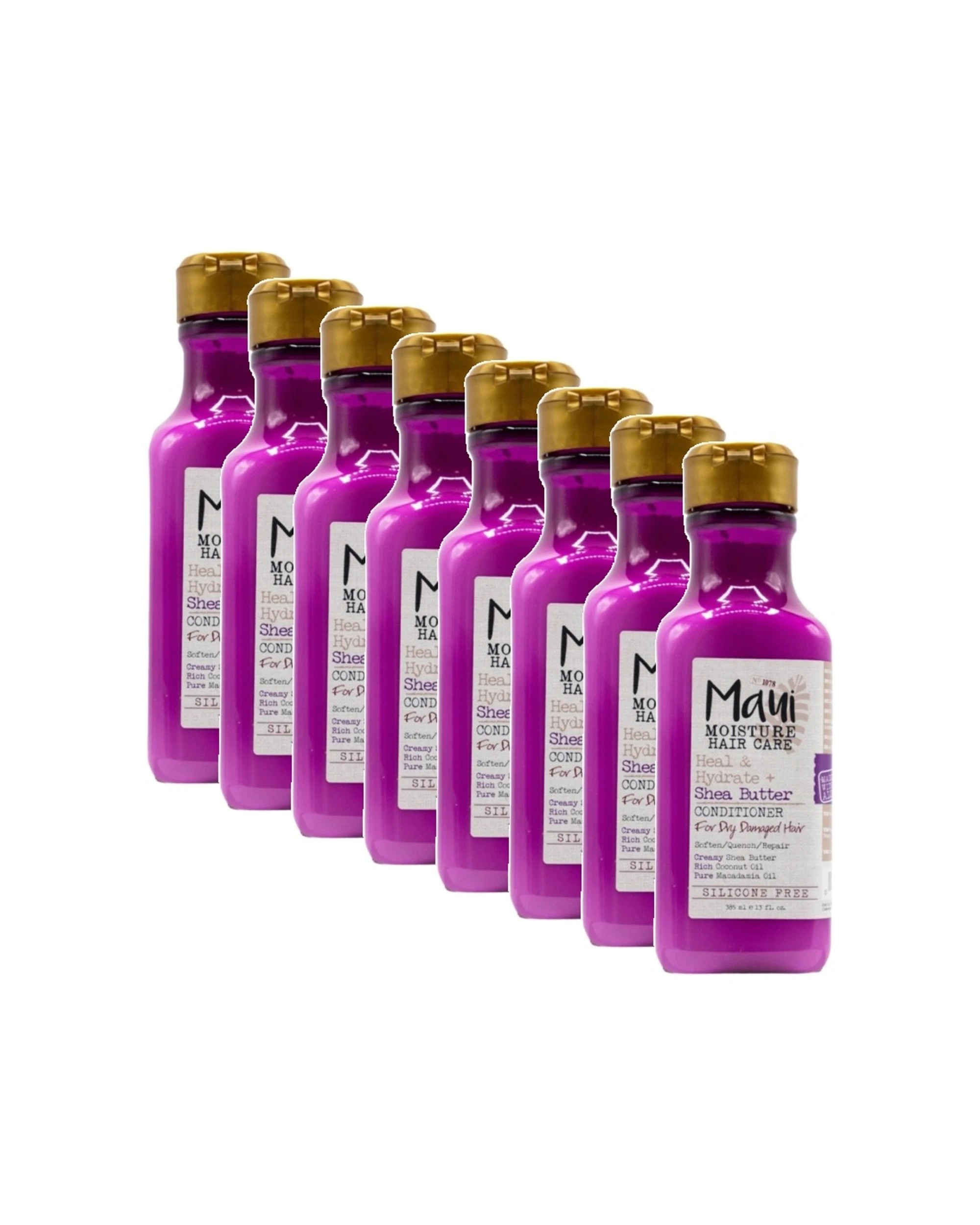 1 MAUI MOISTURE 8PK Heal and Hydrate Conditioner 385ml Shea Butter Dry Hair Conditioner - Multi, 1 of 4