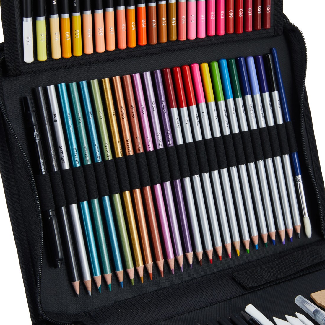 4 100 Pack Sketching & Colouring Set, 4 of 9