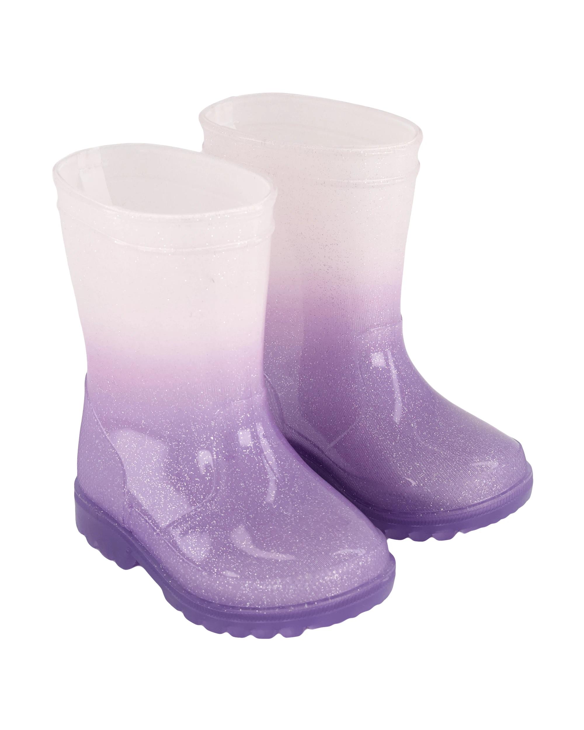3 Baby Light Up Rainboots Omb Sparkl, 3 of 5