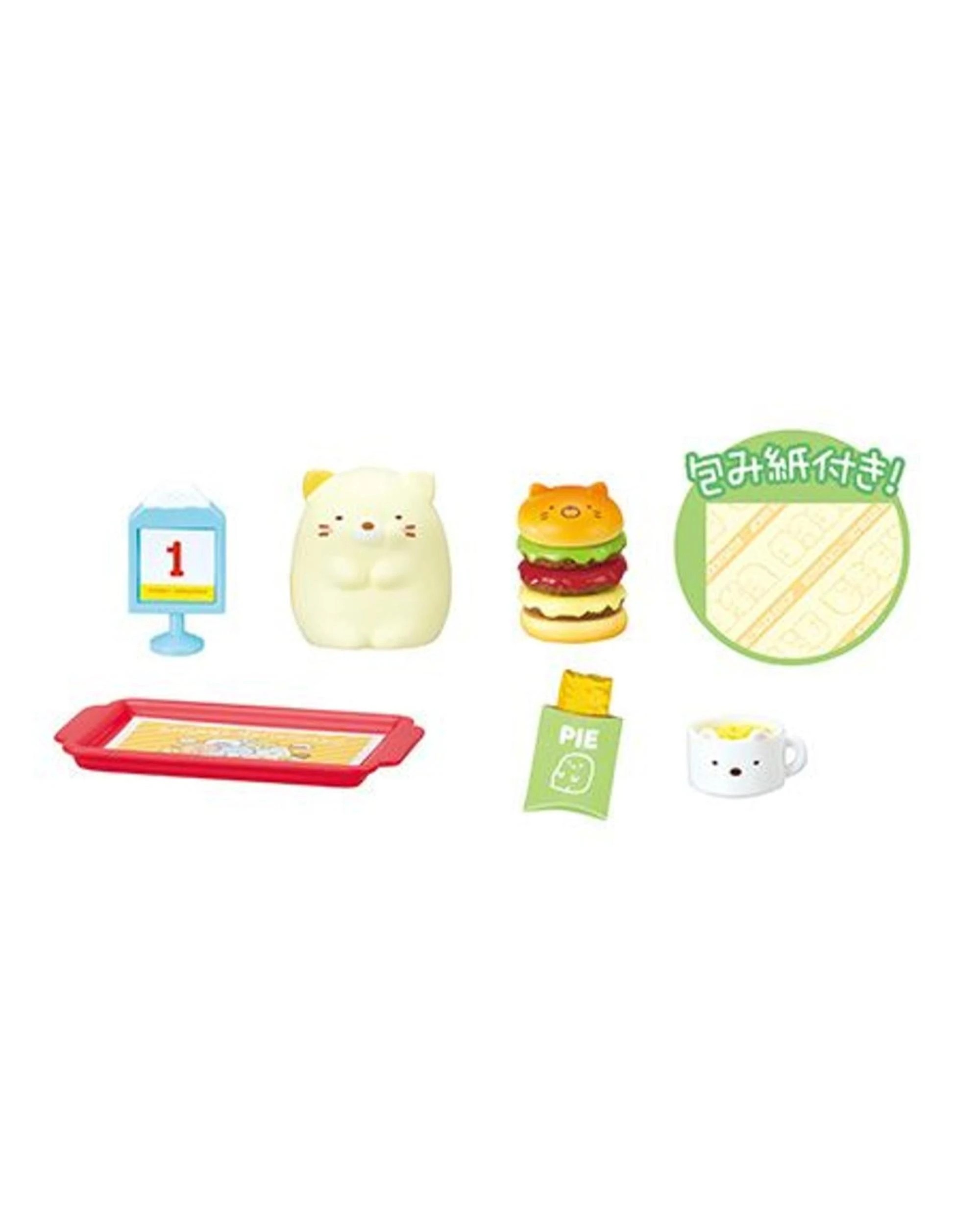 6 Re-Ment Sumikko Gurashi Burger Shop Blind Box, 6 of 10