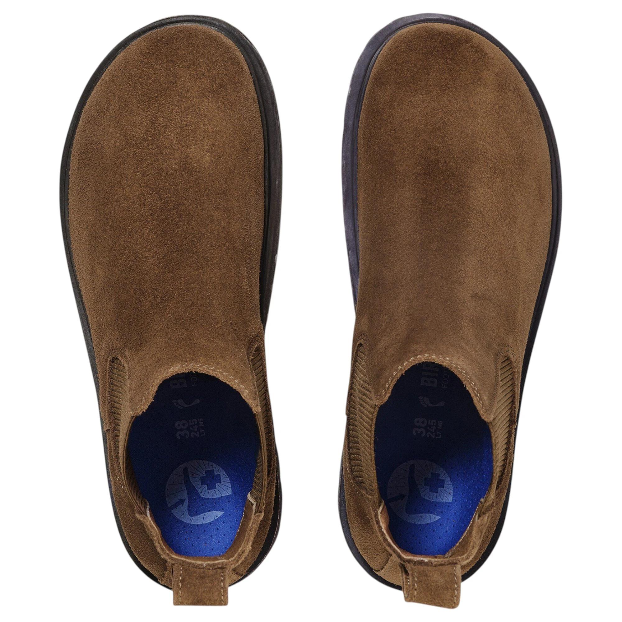 4 Birkenstock Mens Highwood Shoes Suede Leather Boots DARK TEA, 4 of 8