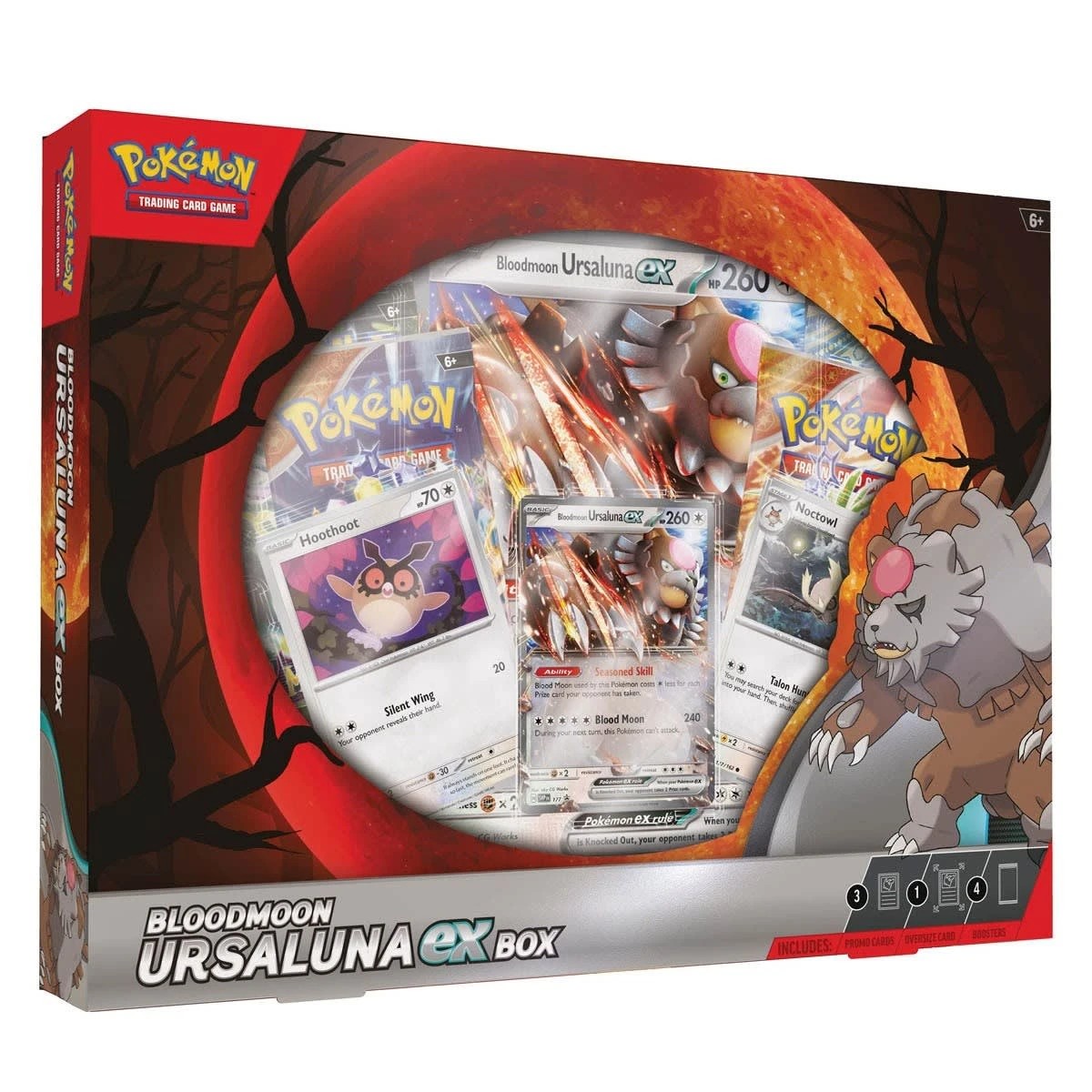 1 Pokemon Trading Card Game: Bloodmoon Ursaluna ex Box, 1 of 6