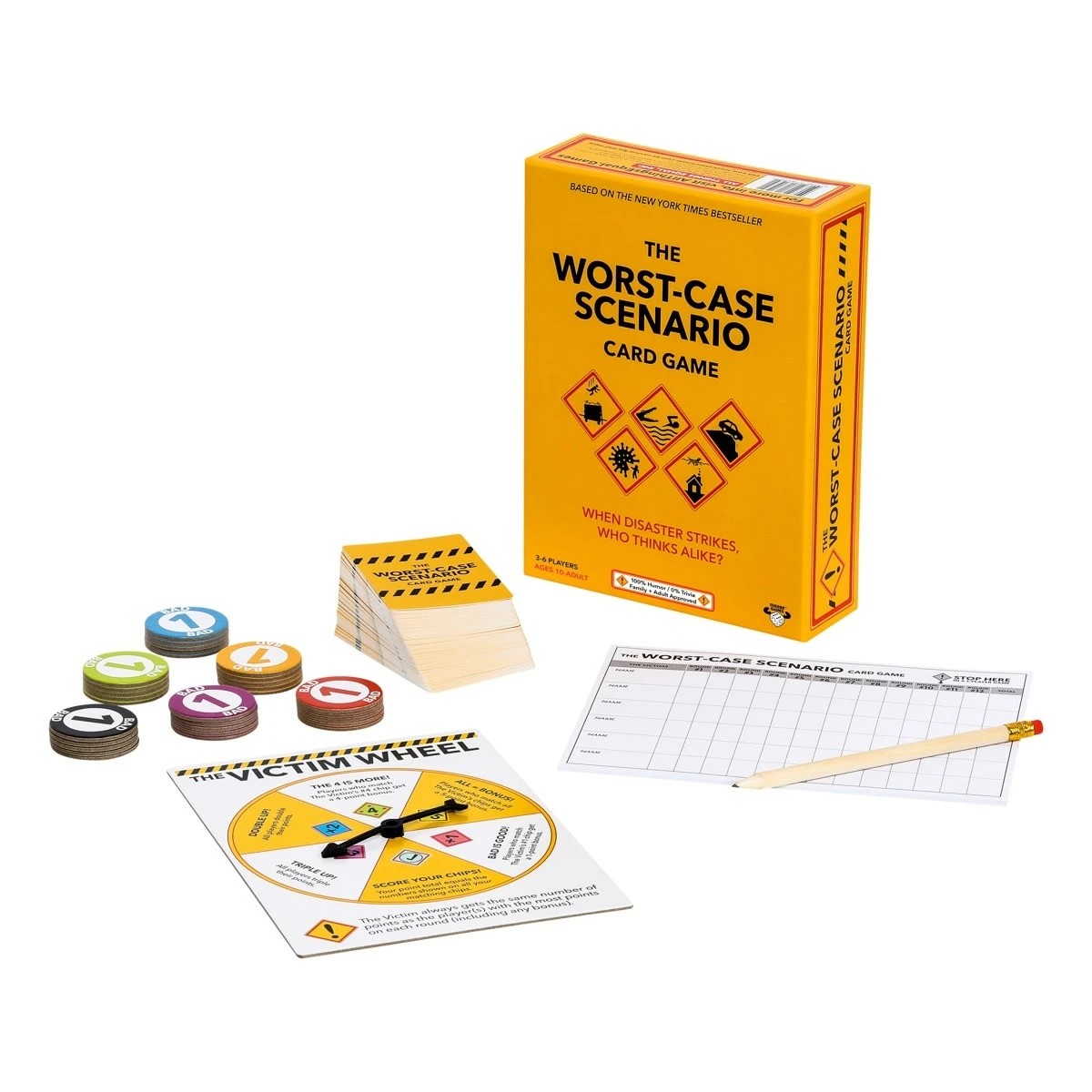 2 The Worst-Case Scenario Card Game, 2 of 10