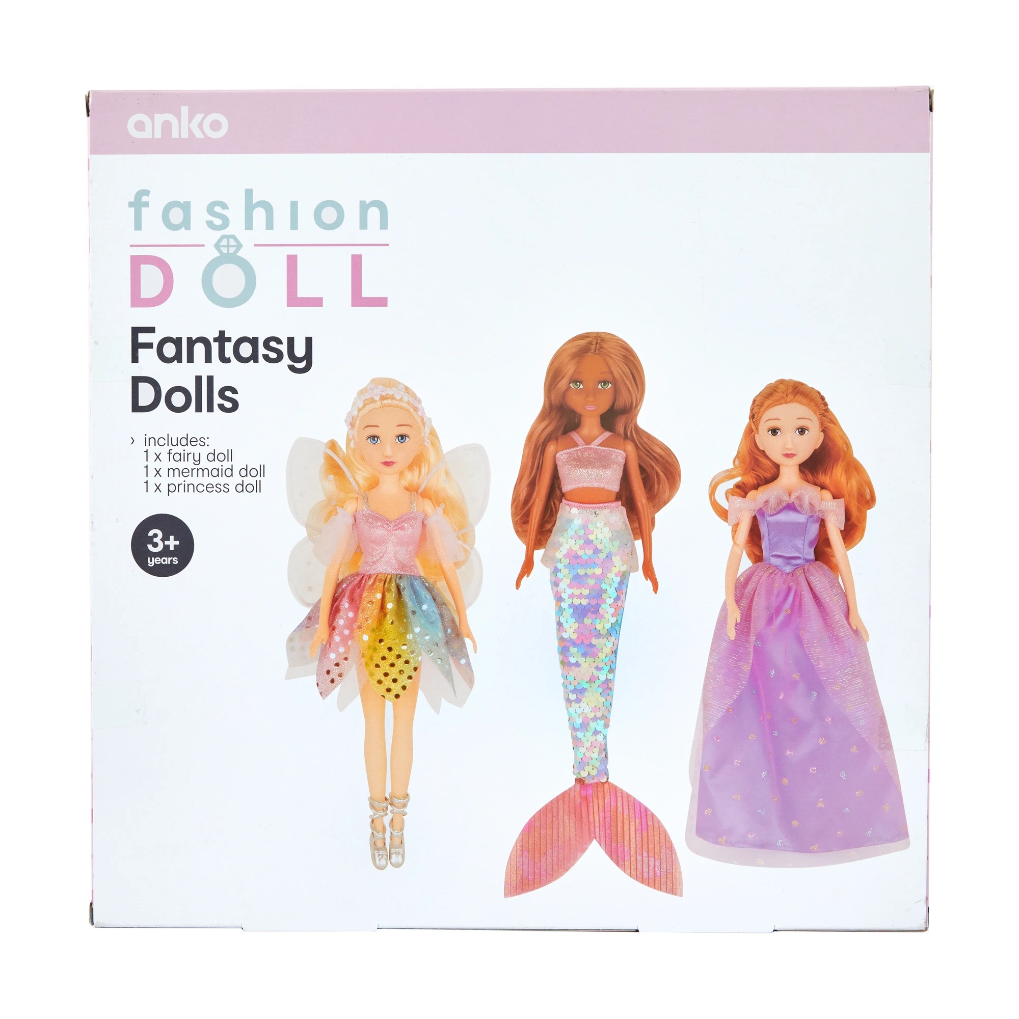 9 3 Piece Fashion Fantasy Dolls, 9 of 9
