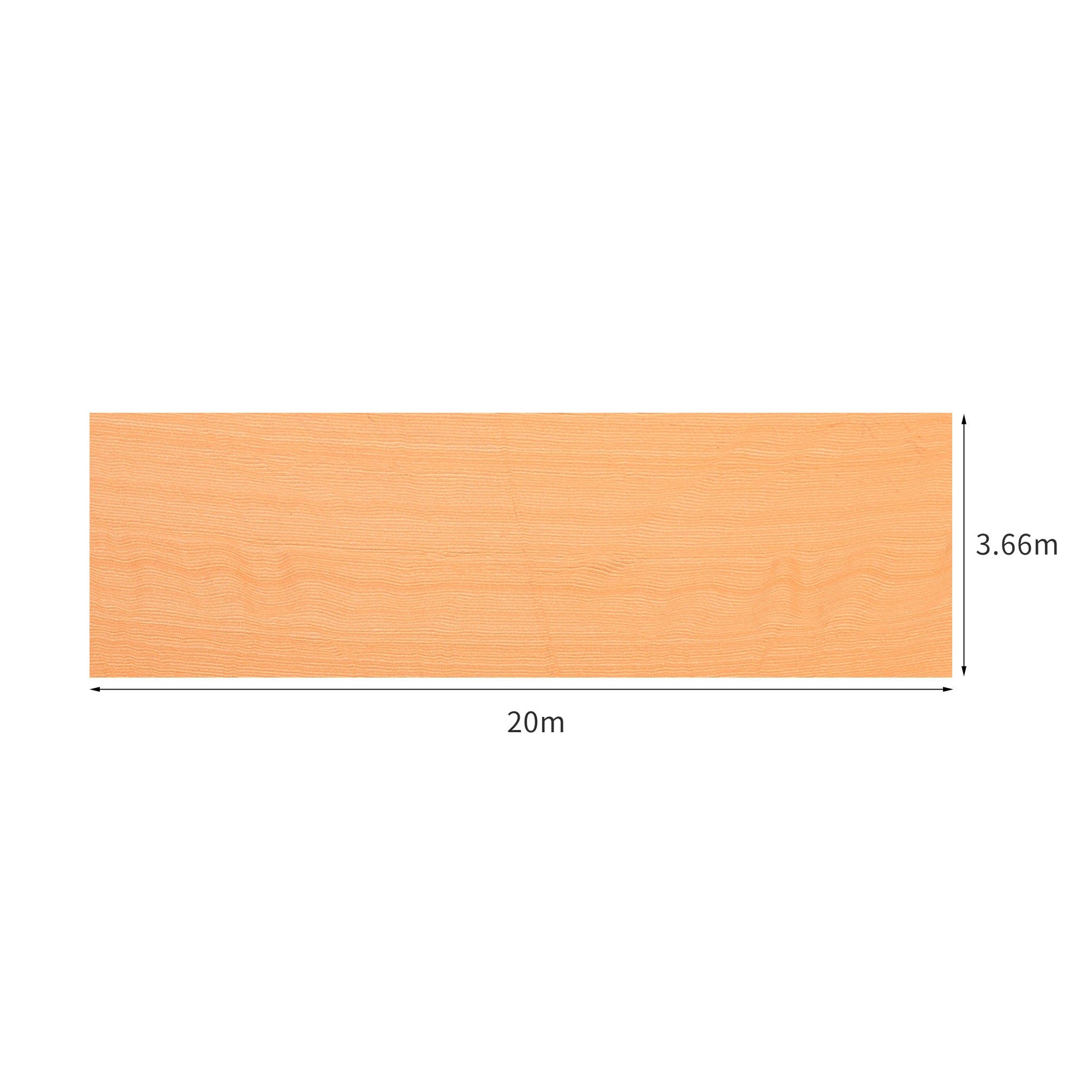 3 Mountview Shade Cloth Shadecloth Sun Sail Garden Canopy 70% Cover Awning 3.66x20 - Beige, 3 of 6
