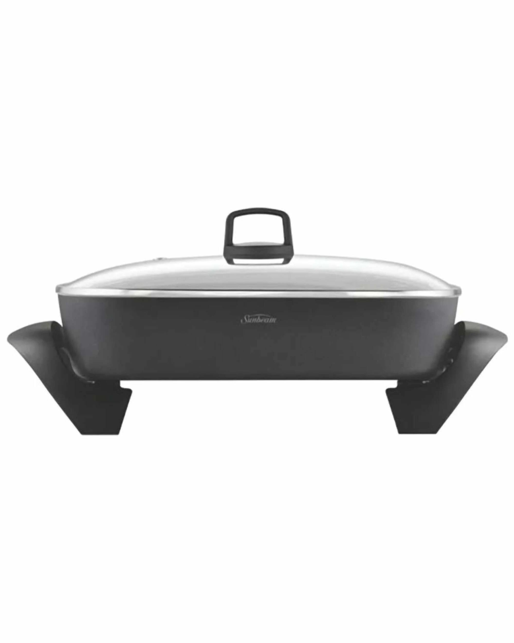 1 Sunbeam DiamondForce Banquet Frypan - BLACK, 1 of 2