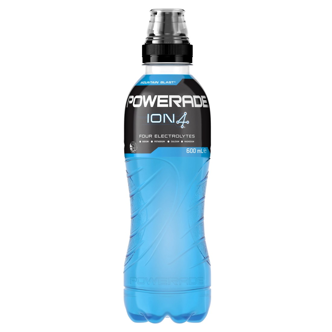 1 Powerade ION4 Isotonic Mountain Blast Sports Drink 600ml, 1 of 4
